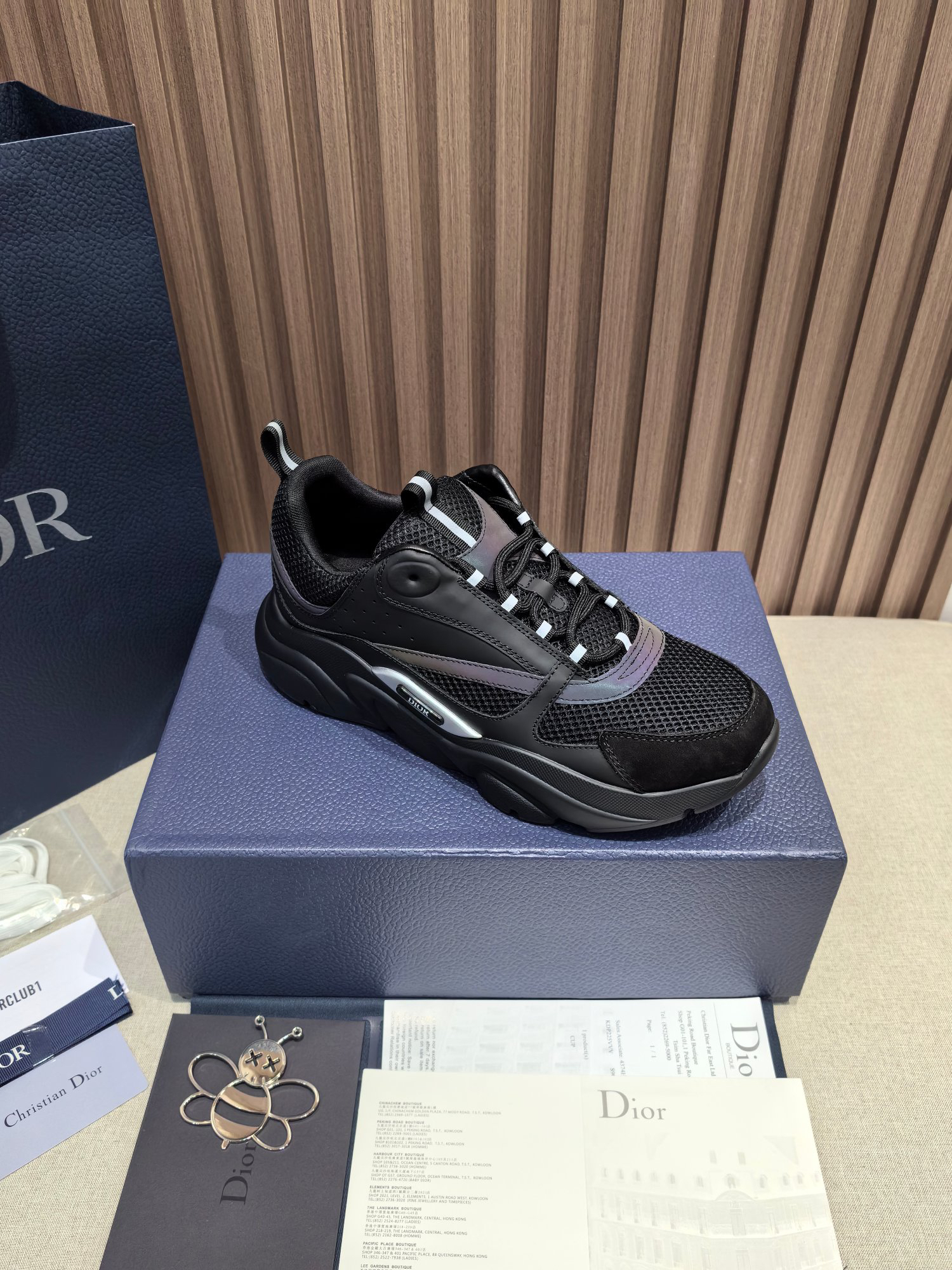 Dior B22 Chunky Sneaker Black
