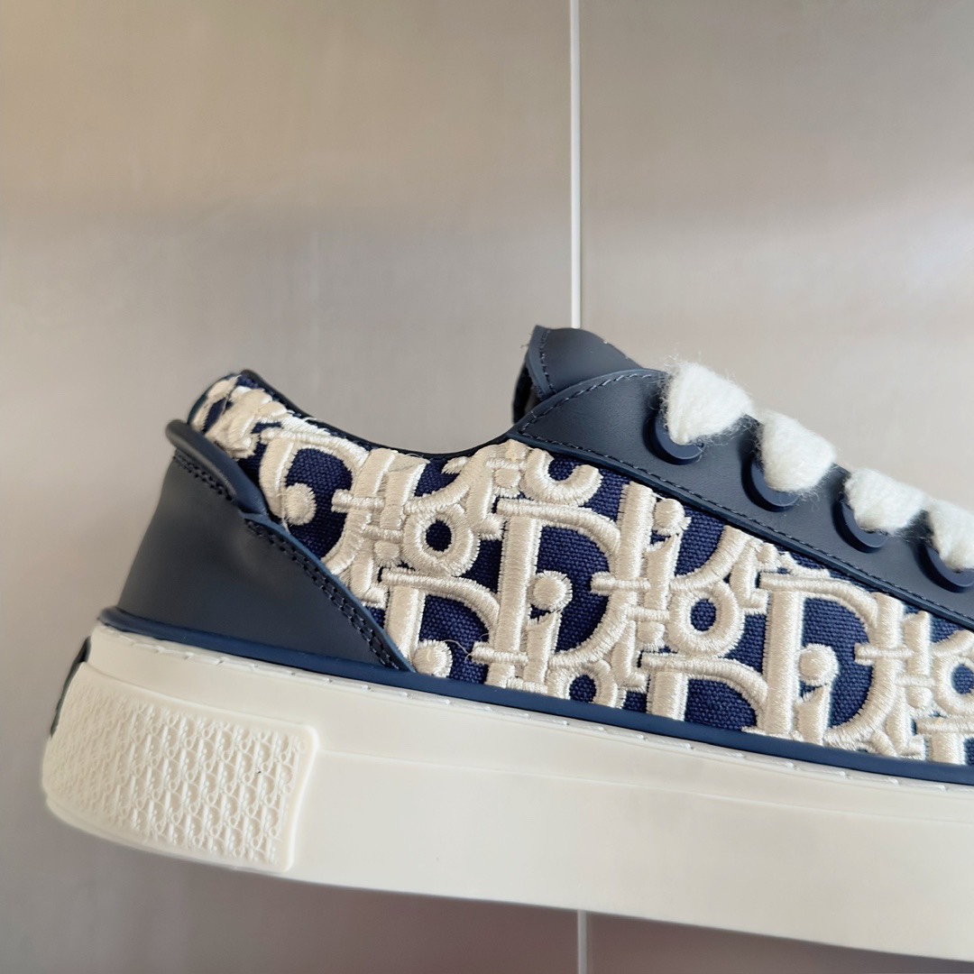 Dior B33 Oblique Sneakers Navy