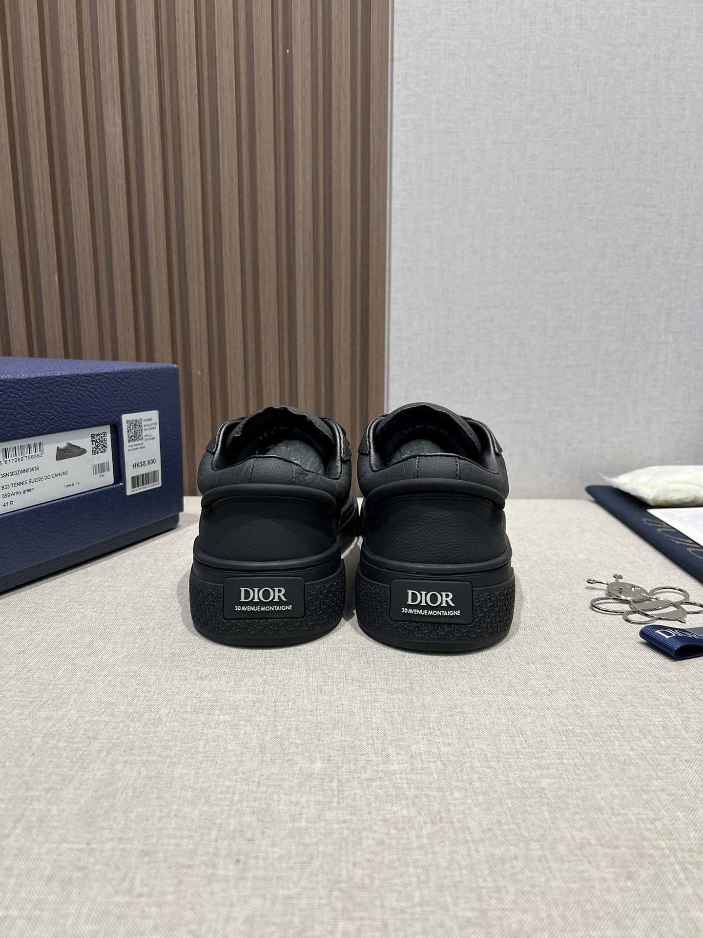 Dior B33 Oblique Sneaker Black