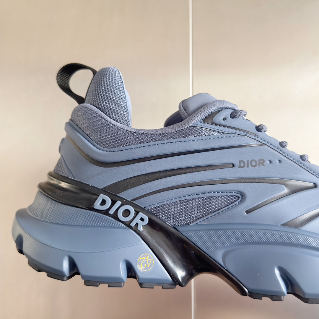 Dior B44 Blade Chunky Running Sneakers Blue