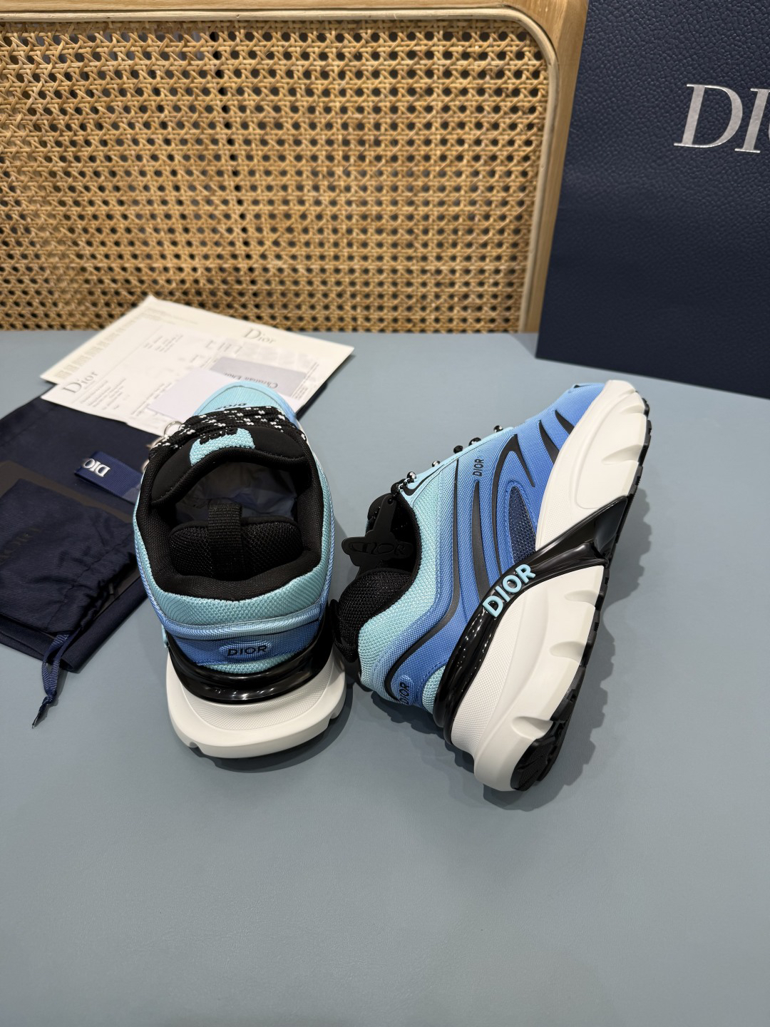 Dior B44 Blade Chunky Runner Sky Blue