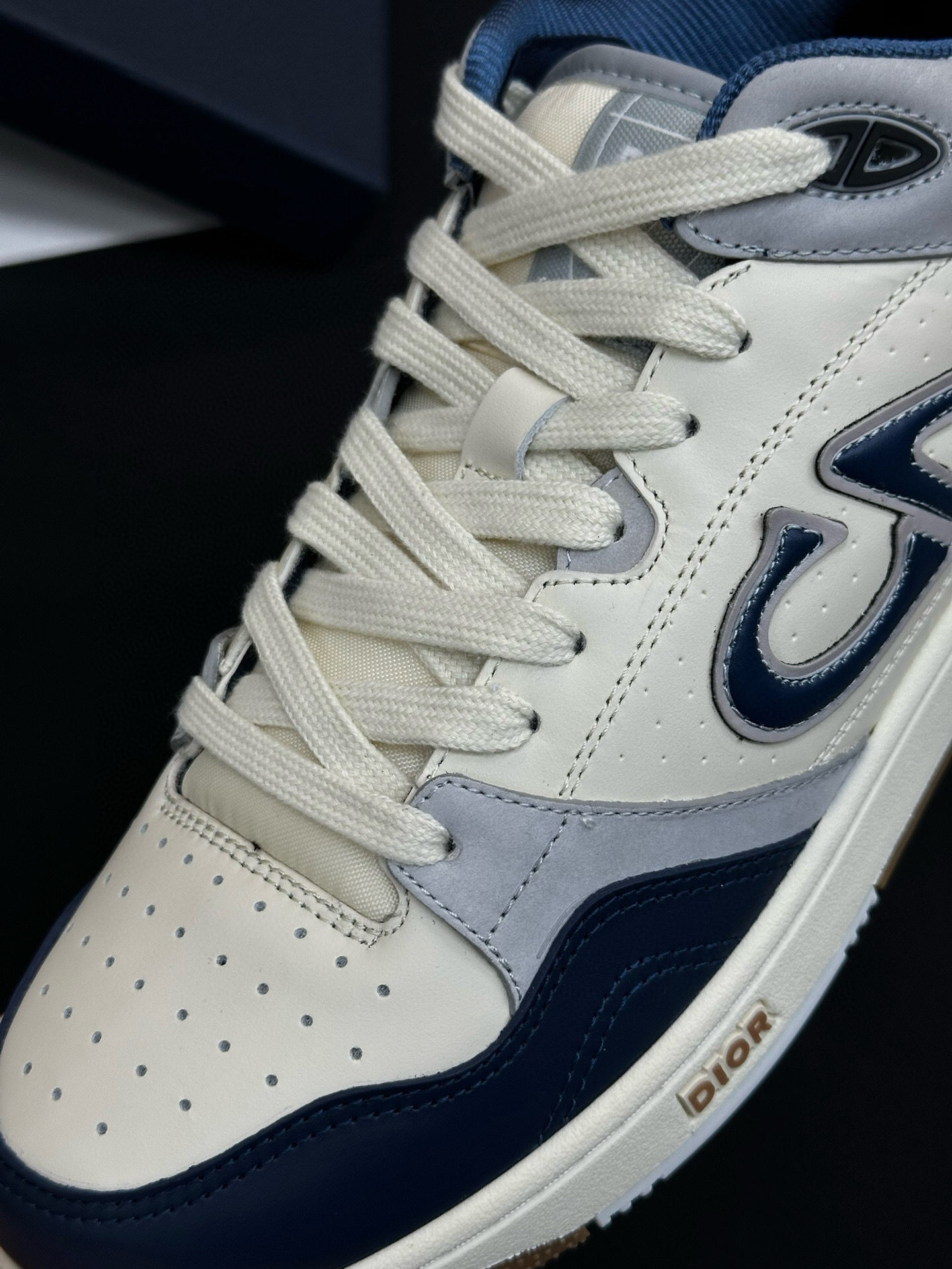 Dior B57 Low-Top Sneakers Navy