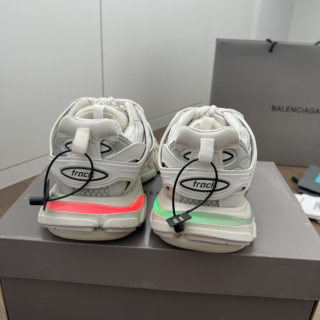 Balenciaga Track Trainer LED Sneakers White