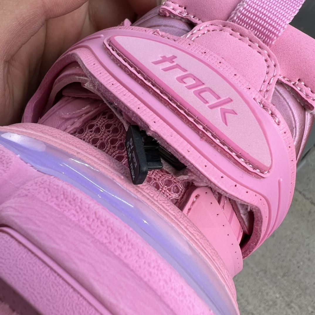 Balenciaga Track LED Trainers Pink