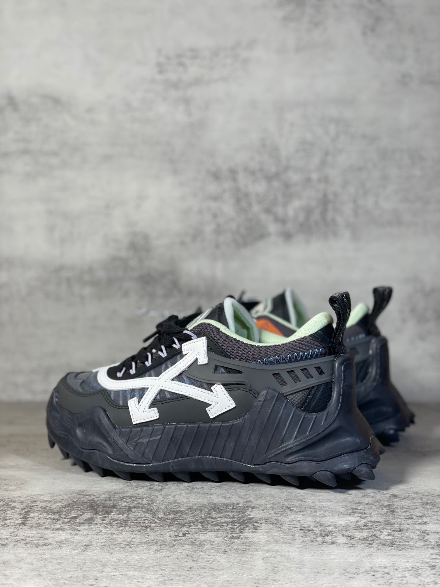 Off-White ODSY-1000 Chunky Sneakers Black