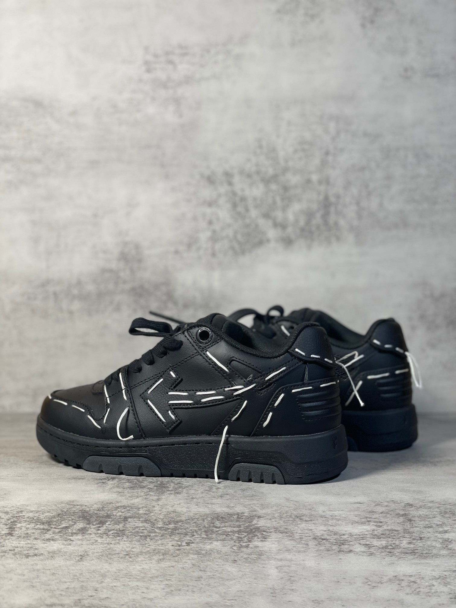 Off-White Out Of Office Low Sneakers Black
