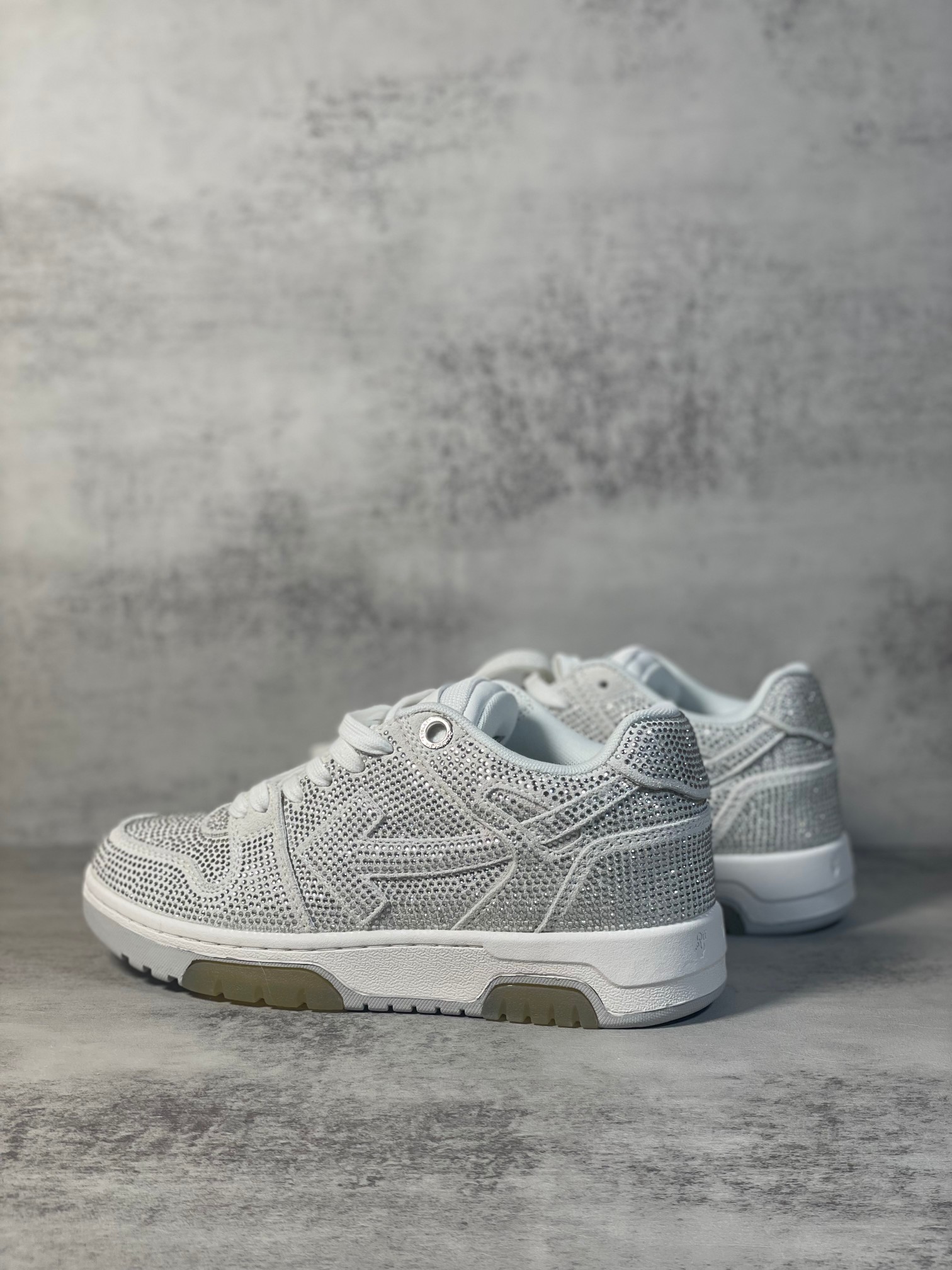 Off-White Out Of Office Low Sneakers Silver/White