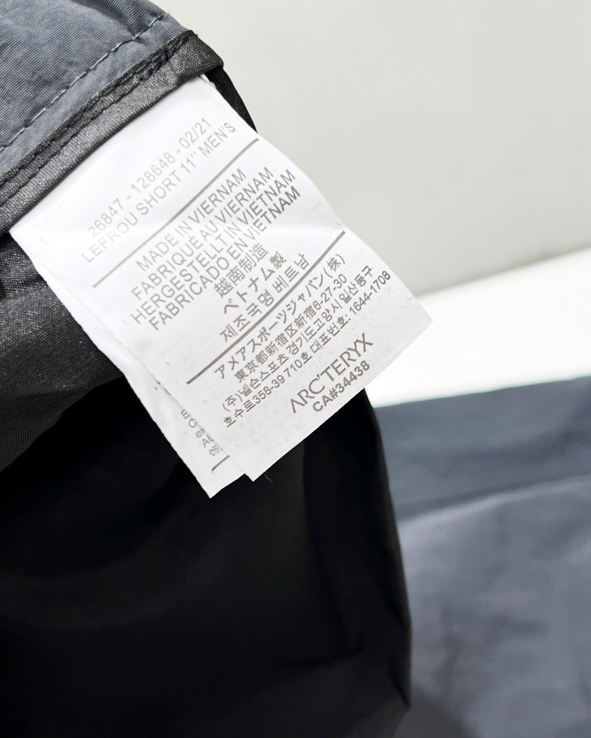 Arc'teryx Waterproof Cargo Pants Black