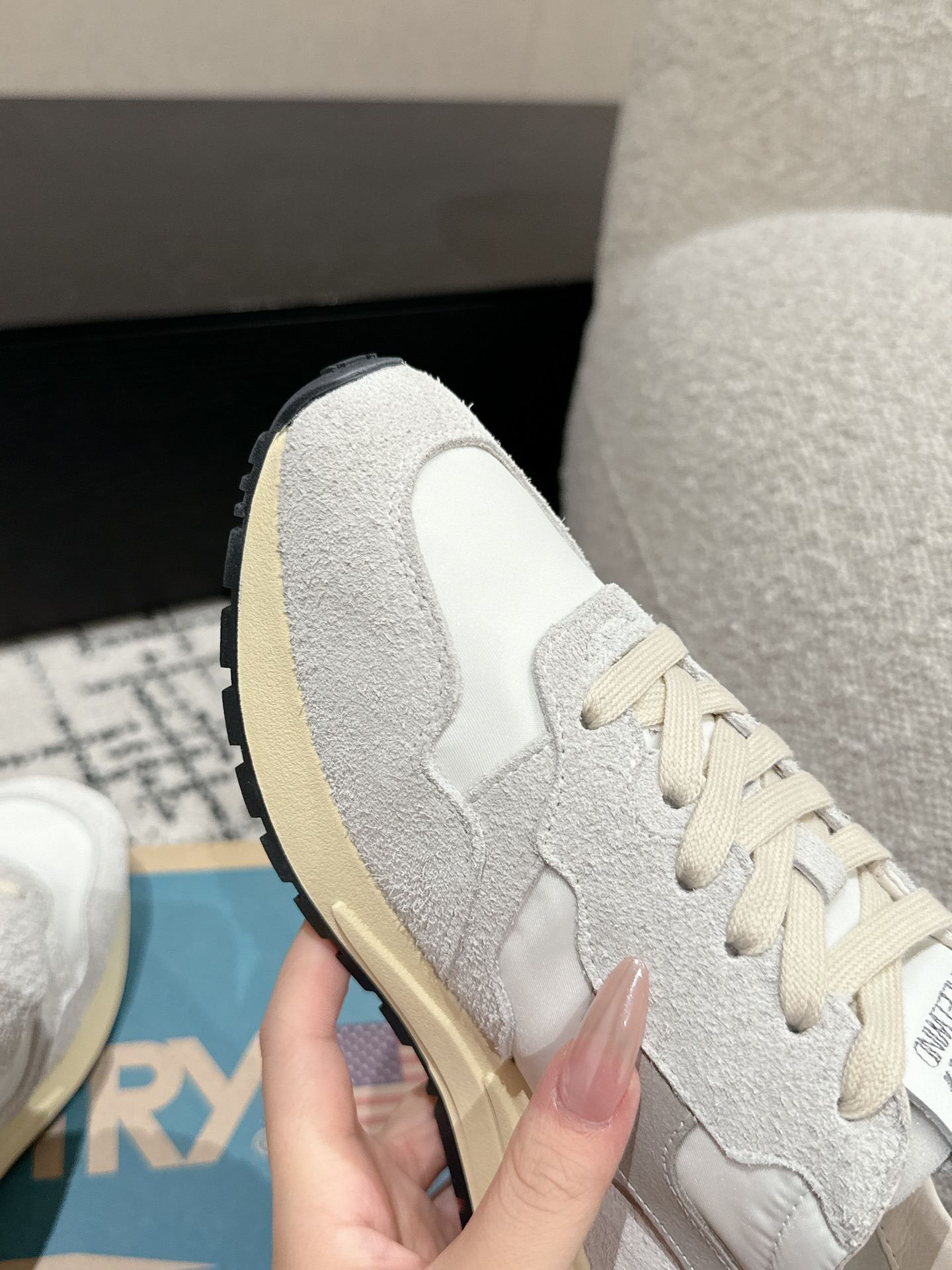 Autry Reelwind Retro Runner White/Gray
