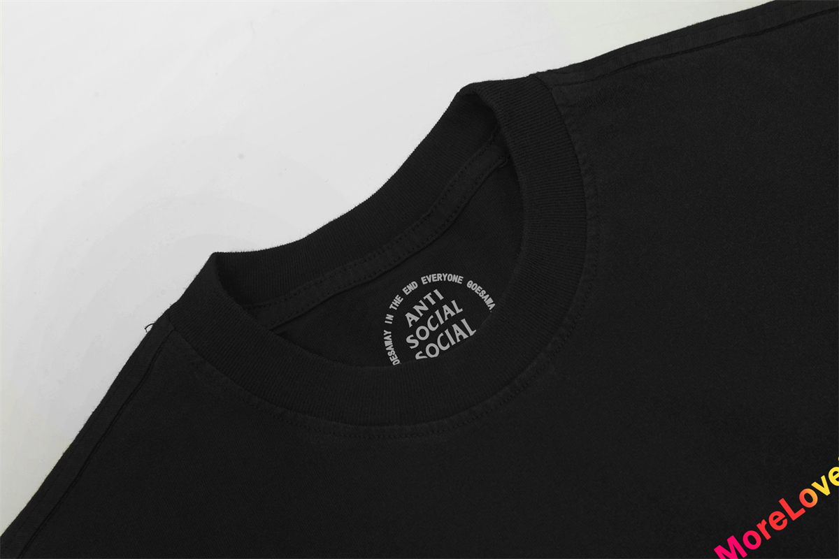 Anti Social Social Club Gradient Logo Tee Multicolor