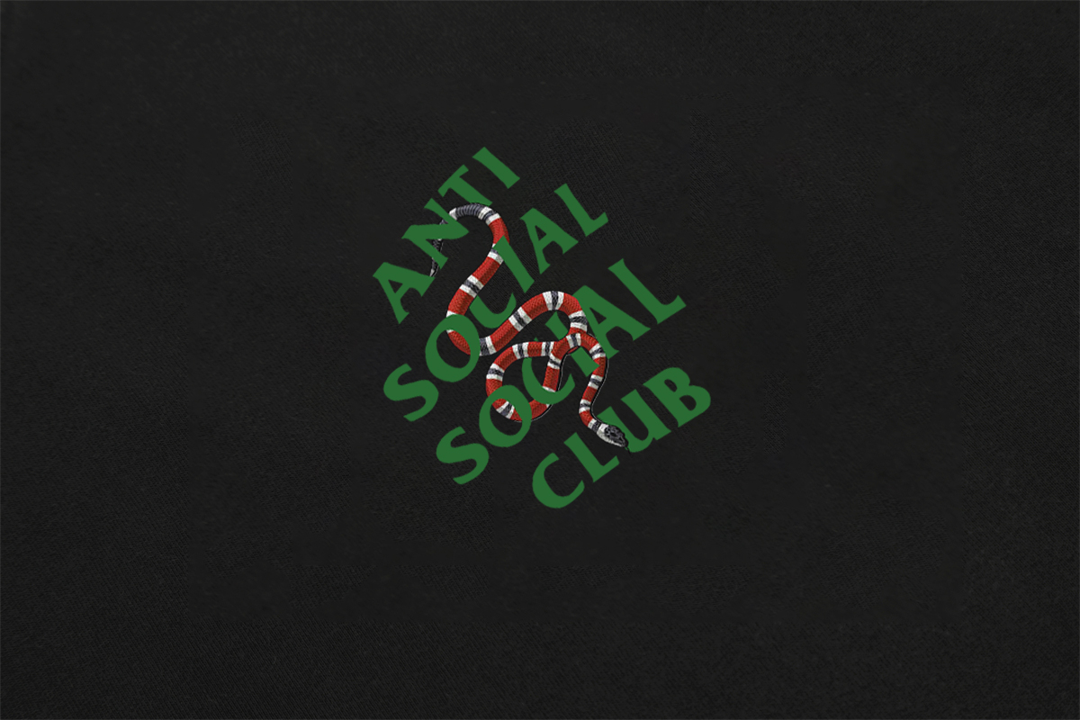 Anti Social Social Club Snake Tee Multicolor