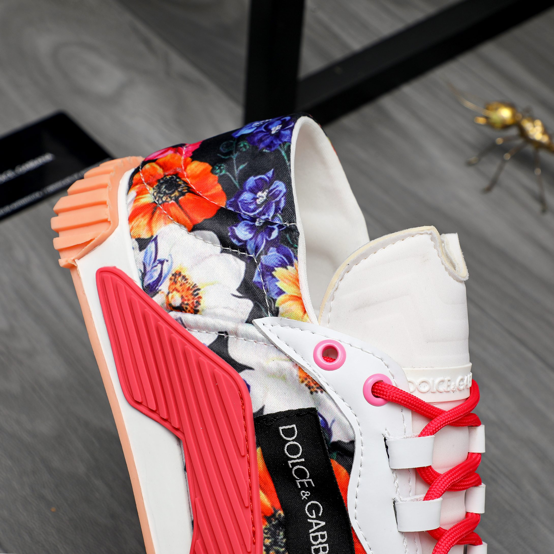 Dolce & Gabbana Floral Sneakers Multicolor