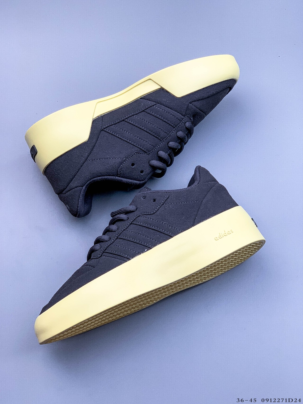 Adidas Forum 86 Low Lifted Sneaker Black/Yellow