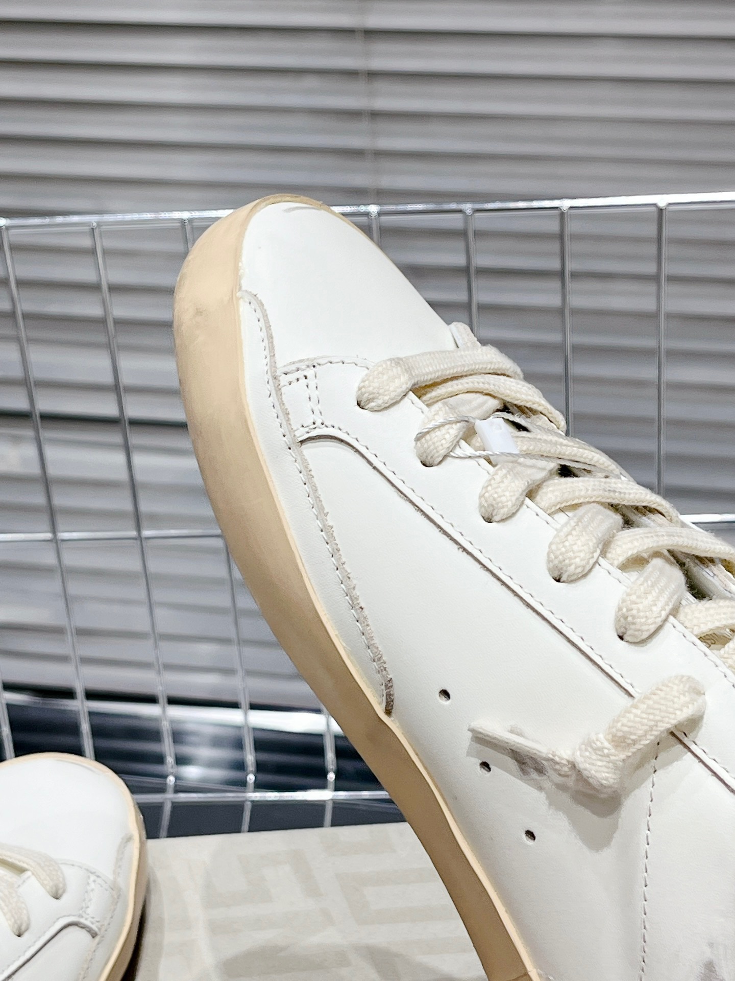 Golden Goose Superstar Sabot Sneakers White/Silver