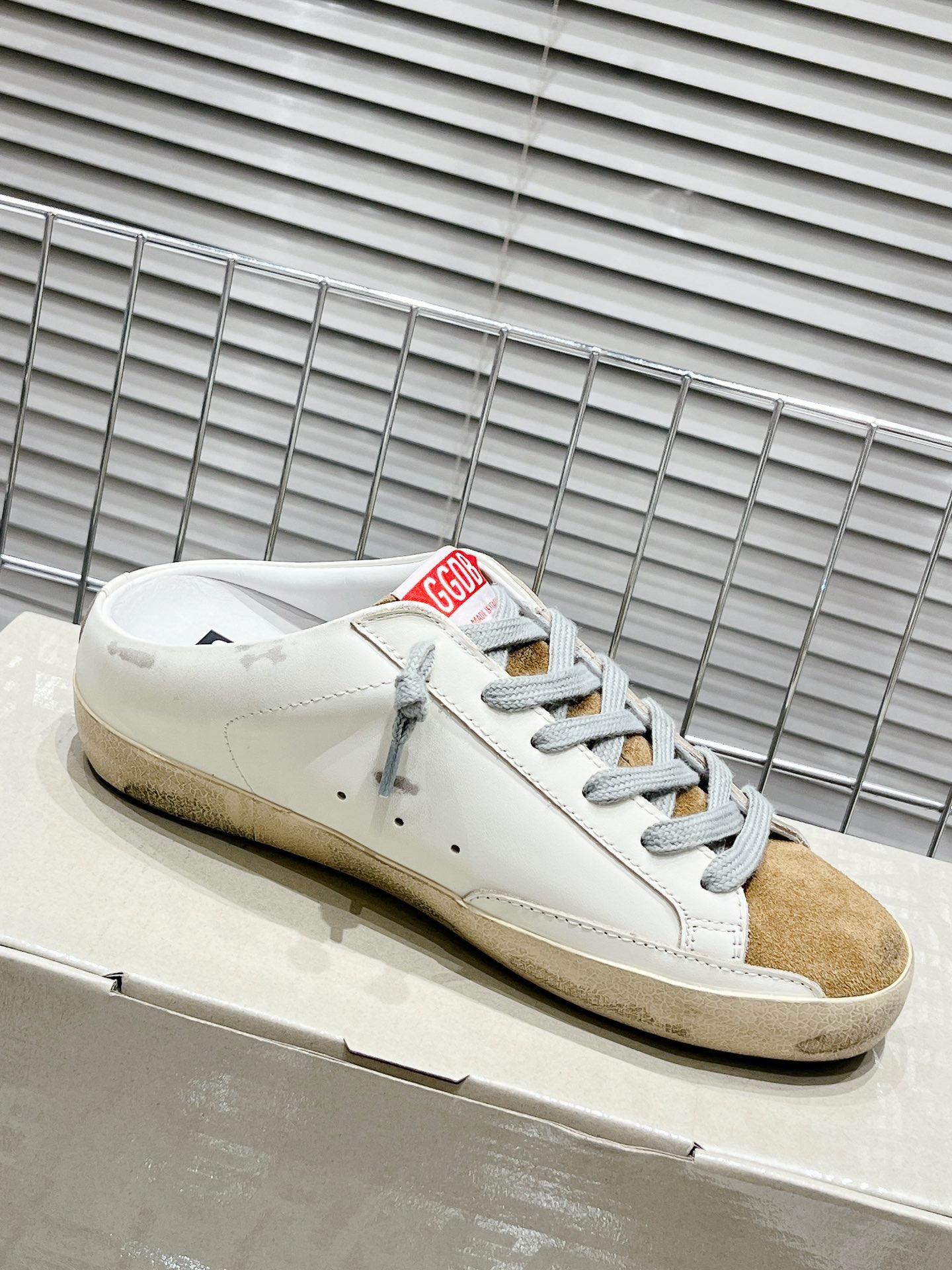 Golden Goose Superstar Sabot Sneakers White