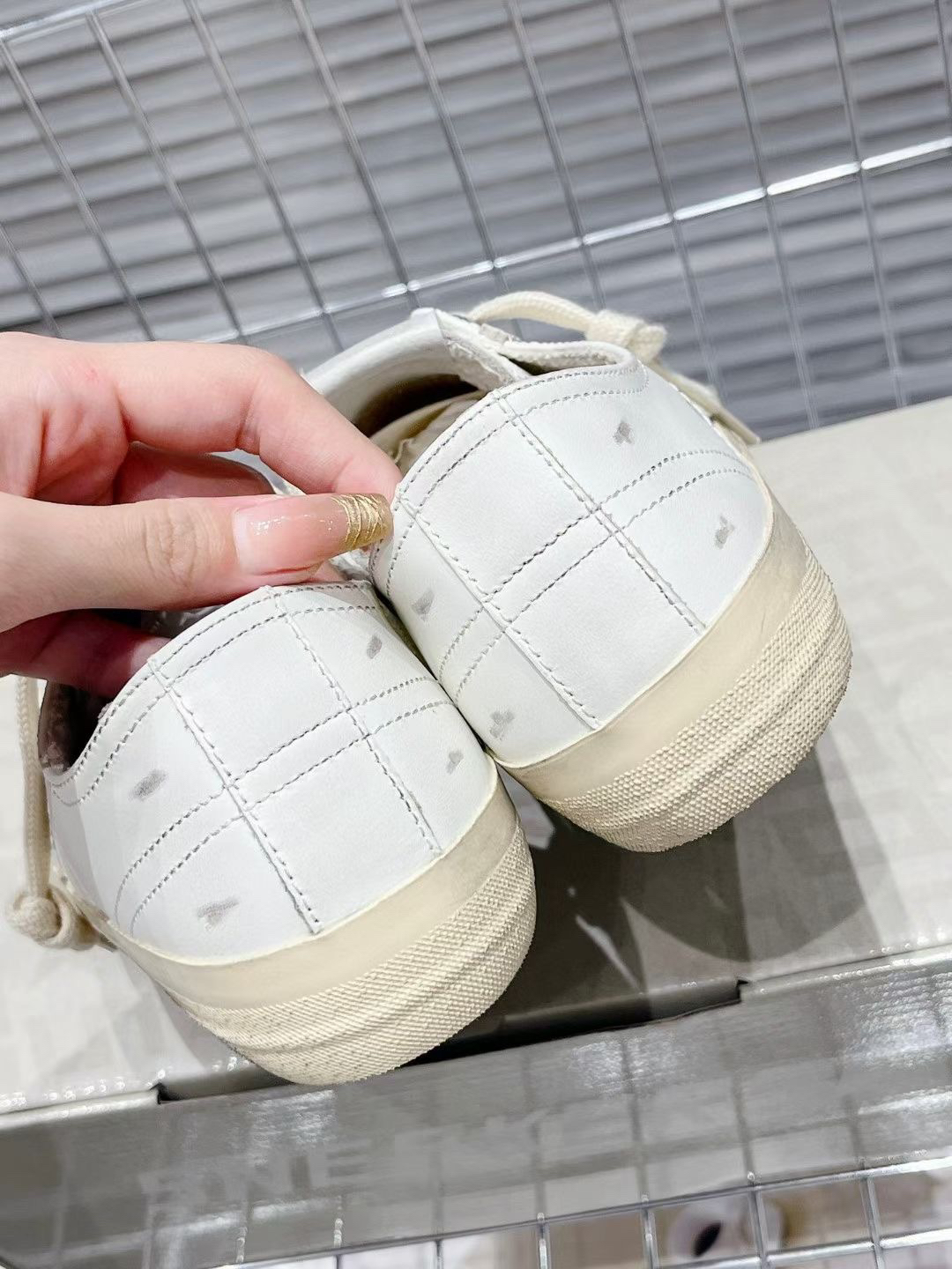 Golden Goose V-Star 2 Sneakers White/Silver