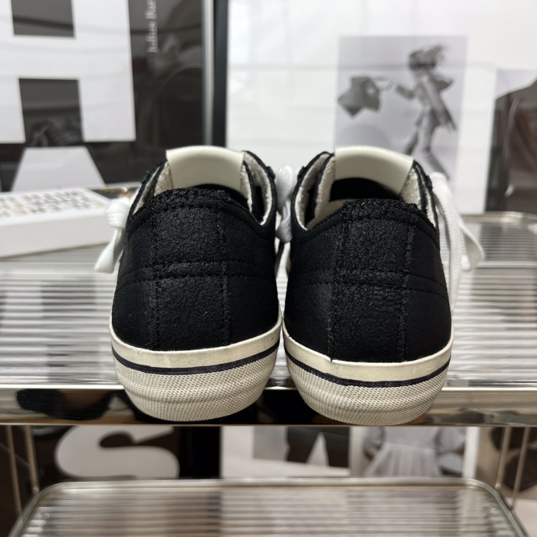 Golden Goose VSTAR2 Canvas Low Sneakers Black
