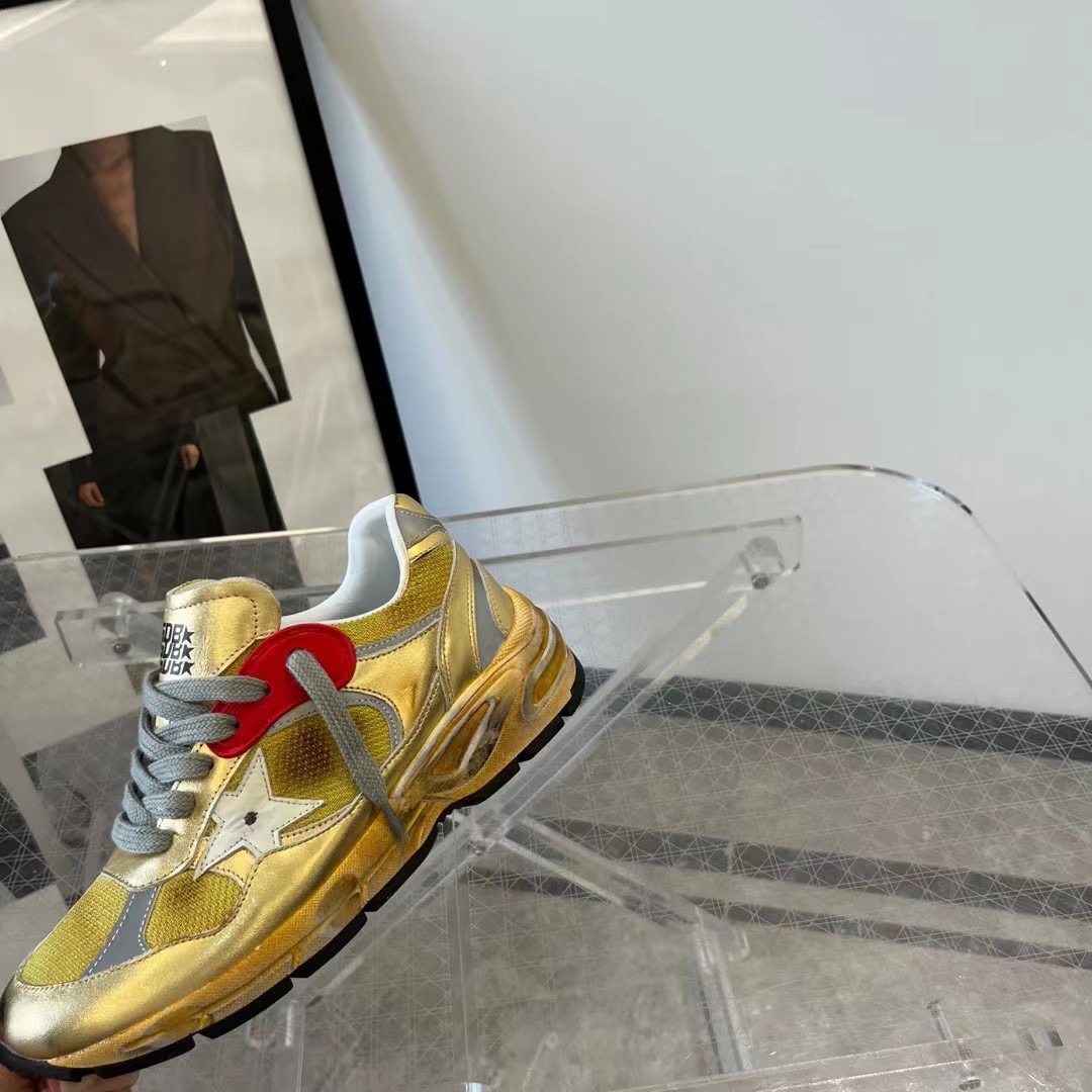 Golden Goose Ball Star Sneaker Gold