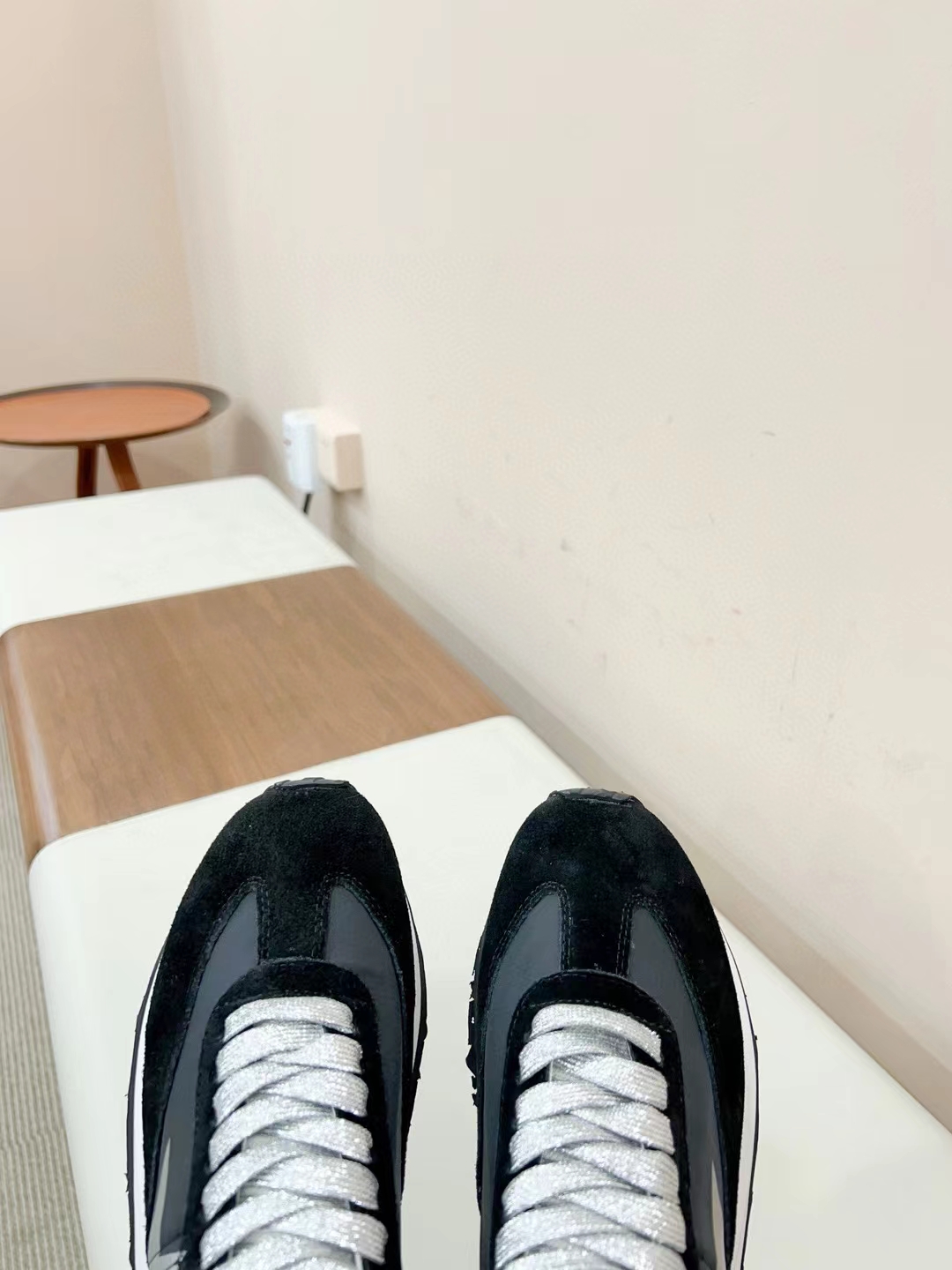 Golden Goose Marathon Running Sneakers Black/Silver