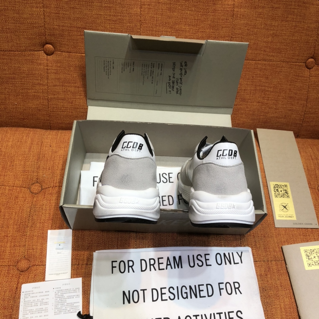 Golden Goose Running Sneakers White/Grey
