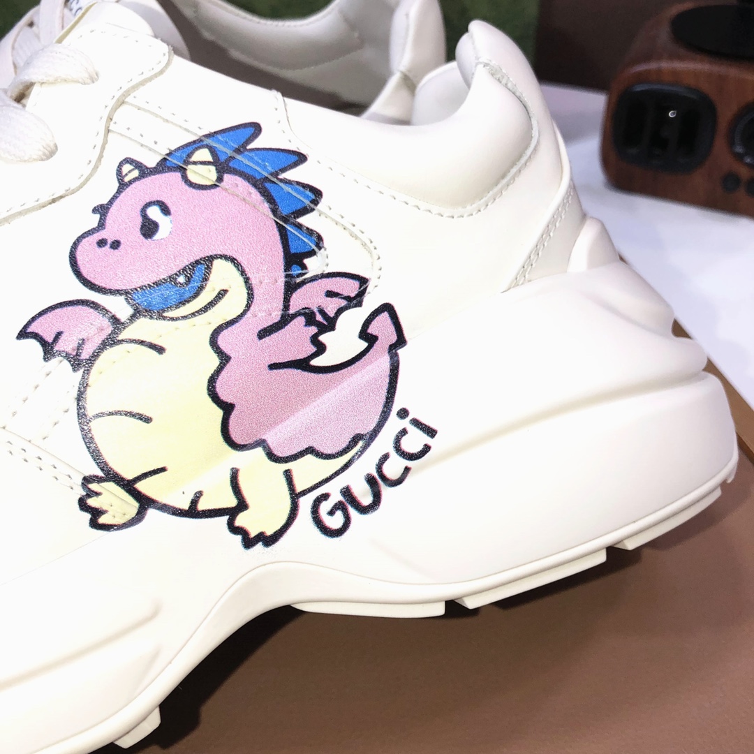 Gucci Dragon Dad Sneakers White