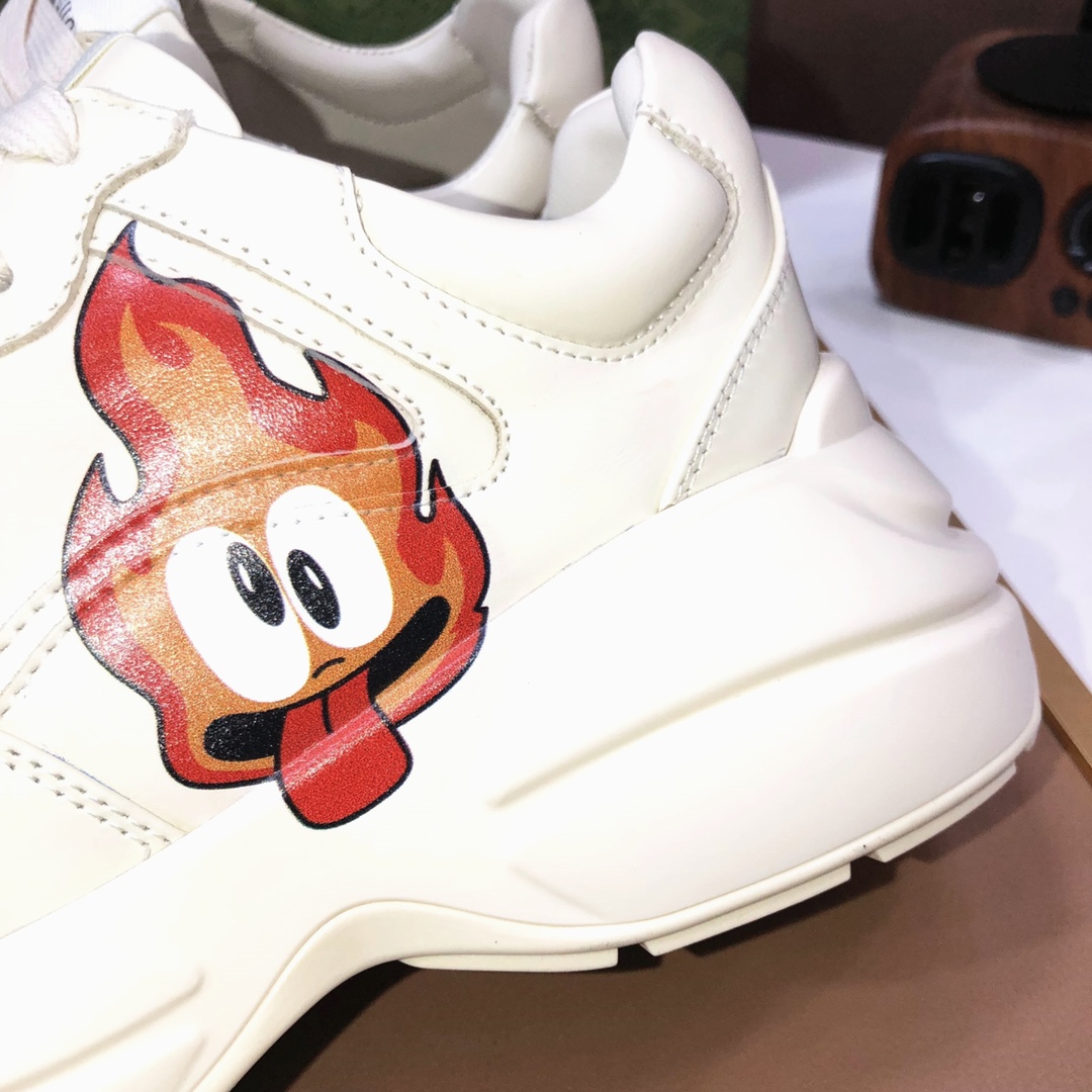 Gucci Rhyton Dad Sneakers Cream