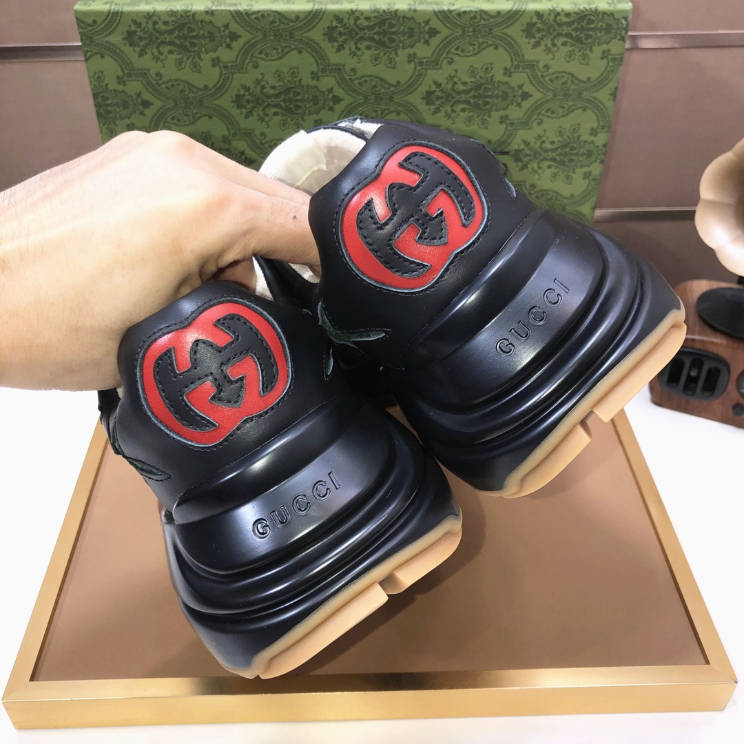 Gucci Chunky Dad Sneakers Black/Green