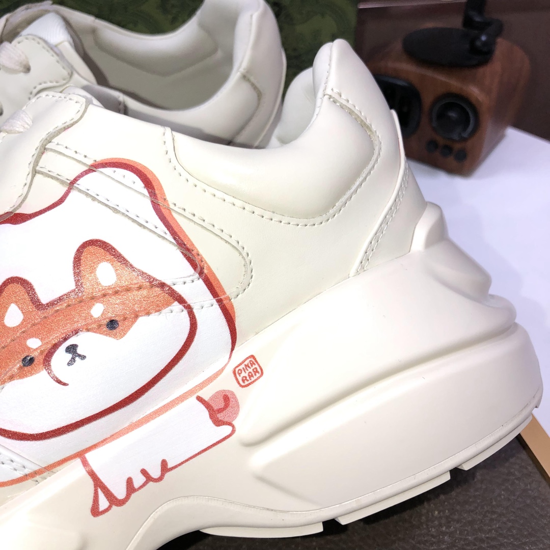 Gucci Dad Sneakers Cartoon White