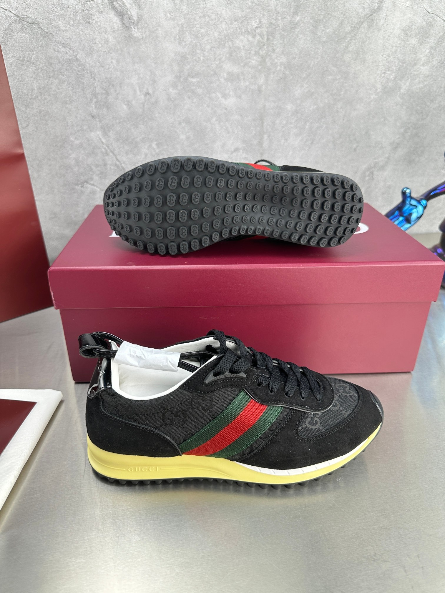 Gucci Re-Motion Platform Sneakers Black