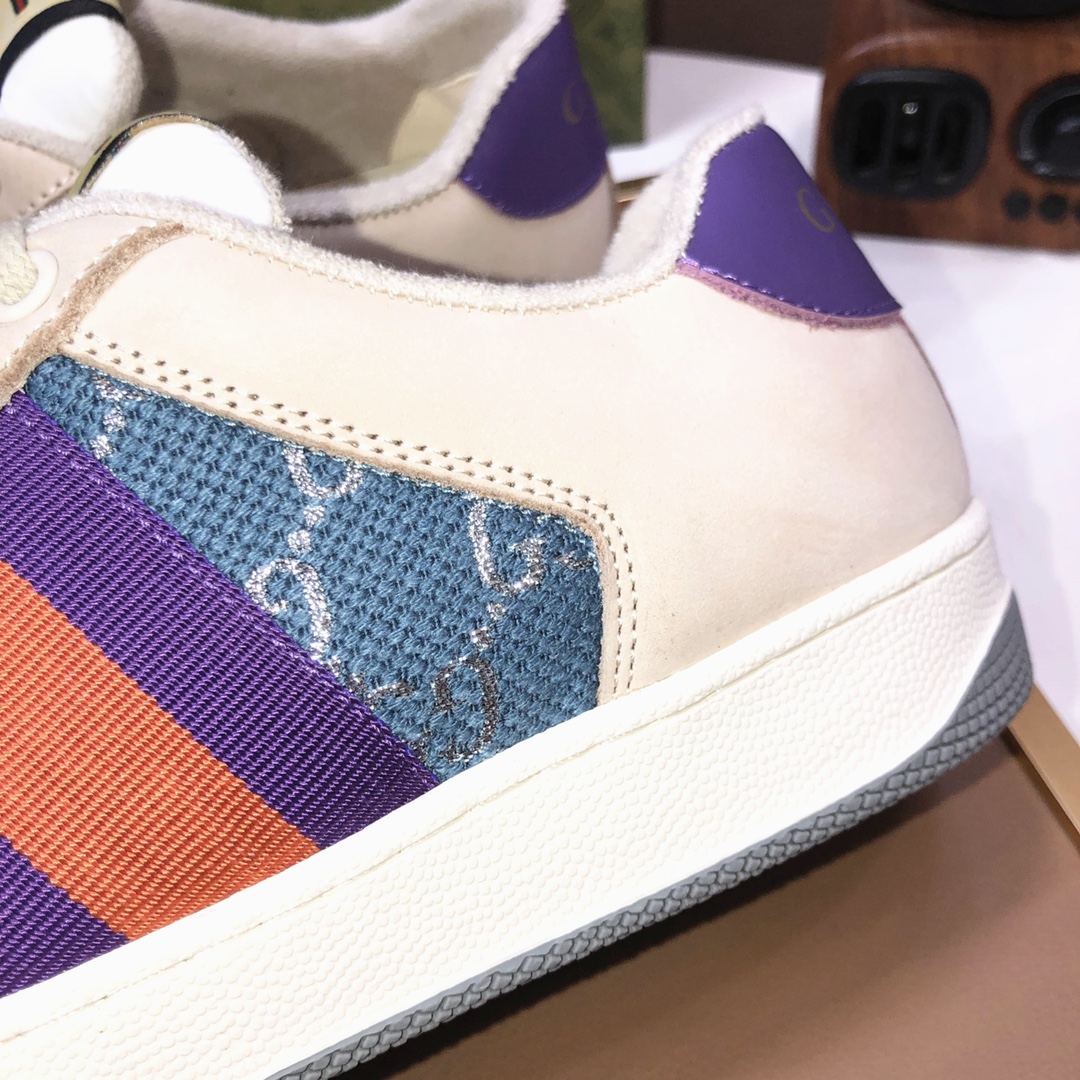 Gucci GG Canvas Low-Top Sneakers Multicolor