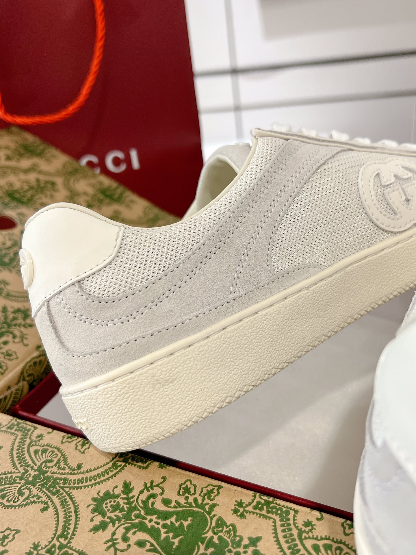 Gucci GG Low-Top Sneakers White