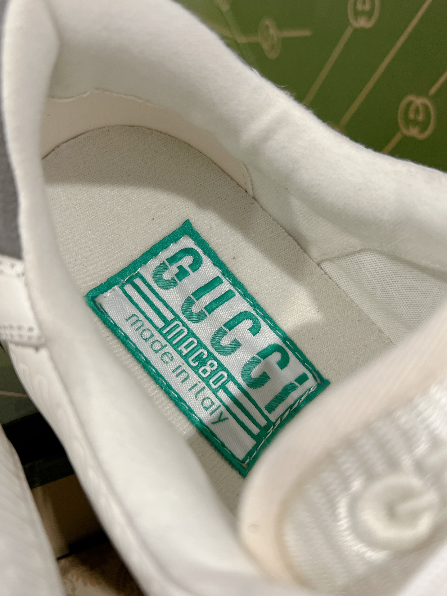 Gucci Mac80 Low Sneakers White/Grey