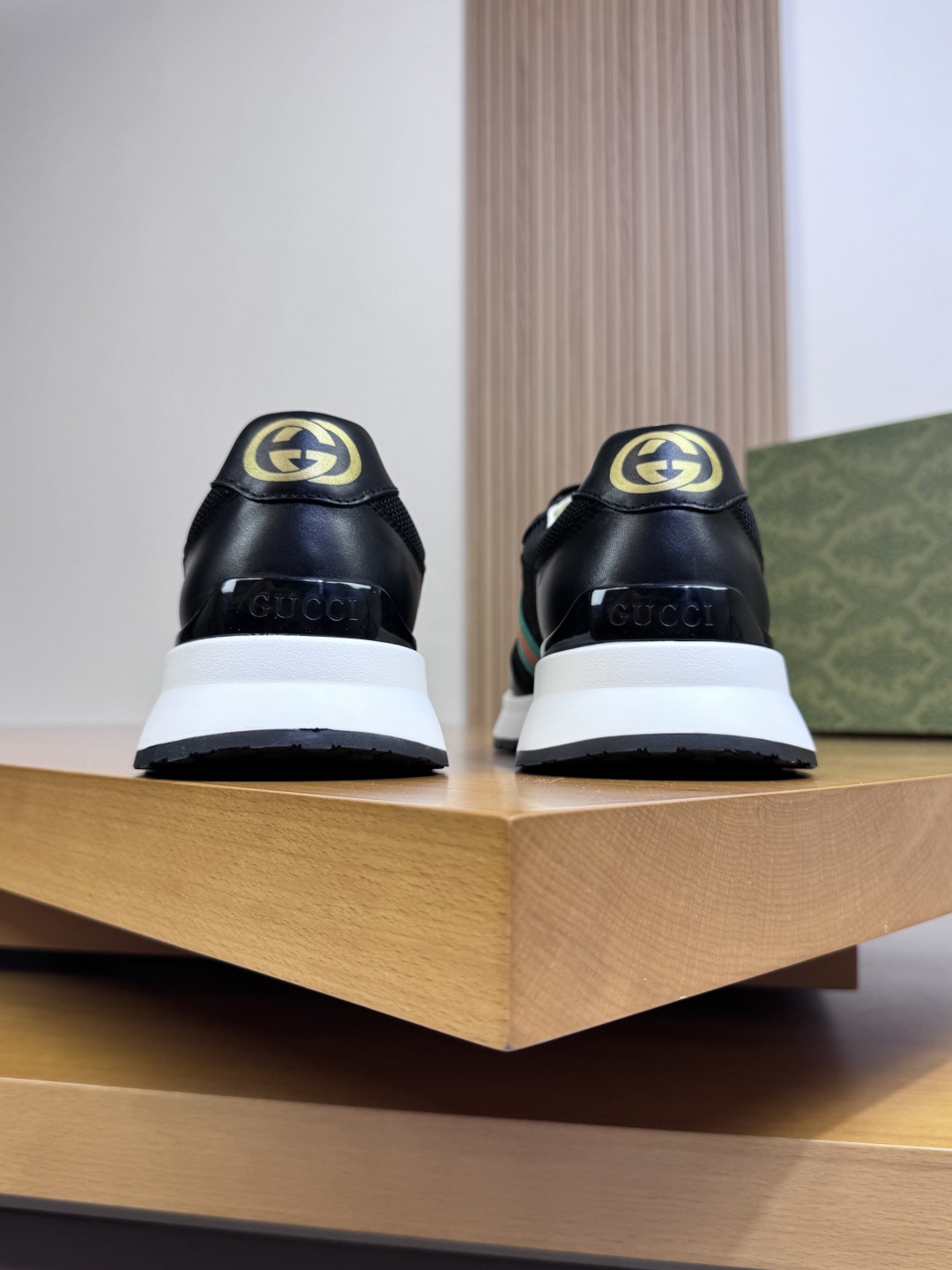 Gucci Web Stripe Sneaker Black