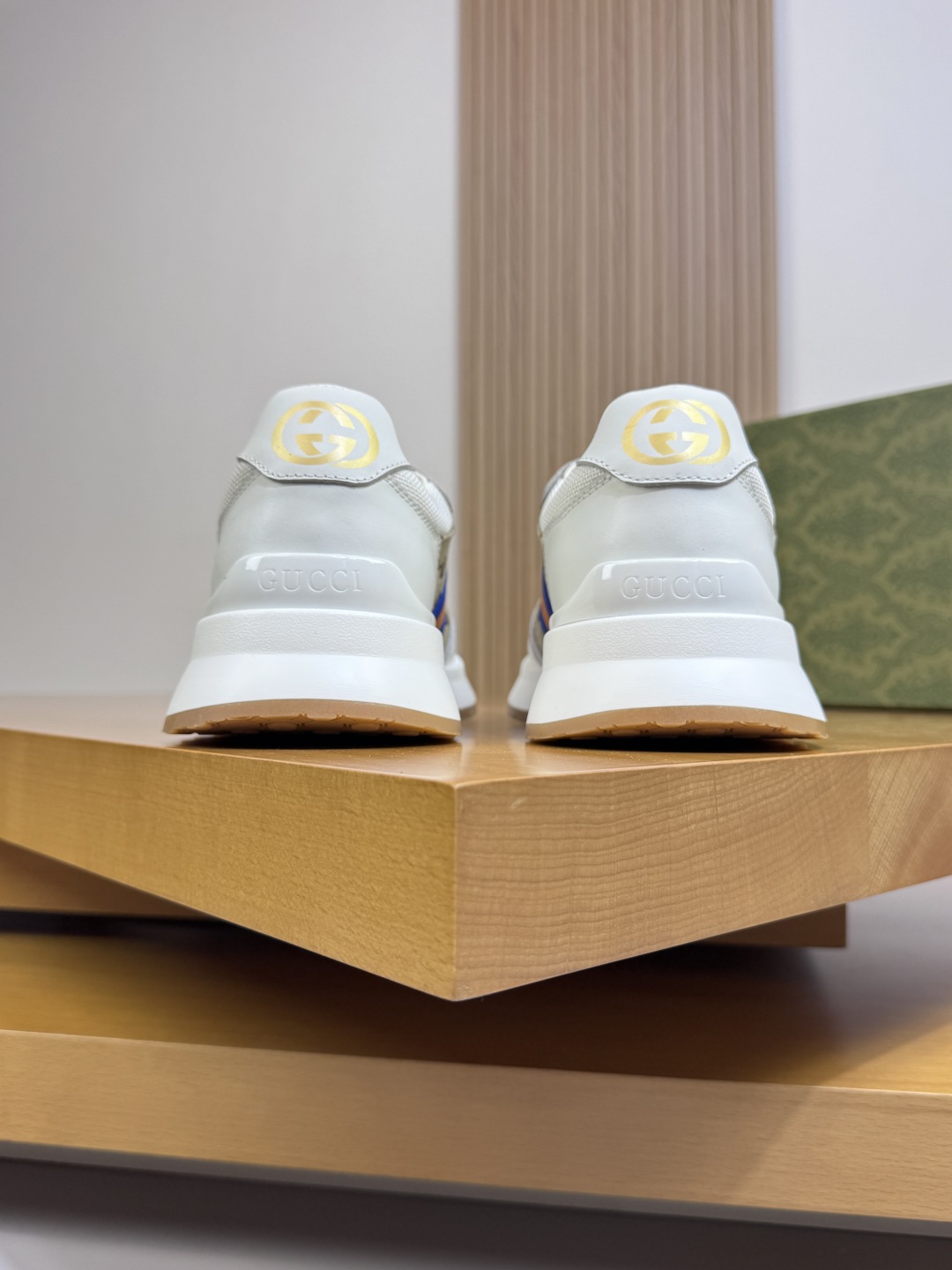 Gucci GG Canvas Runner Sneakers White