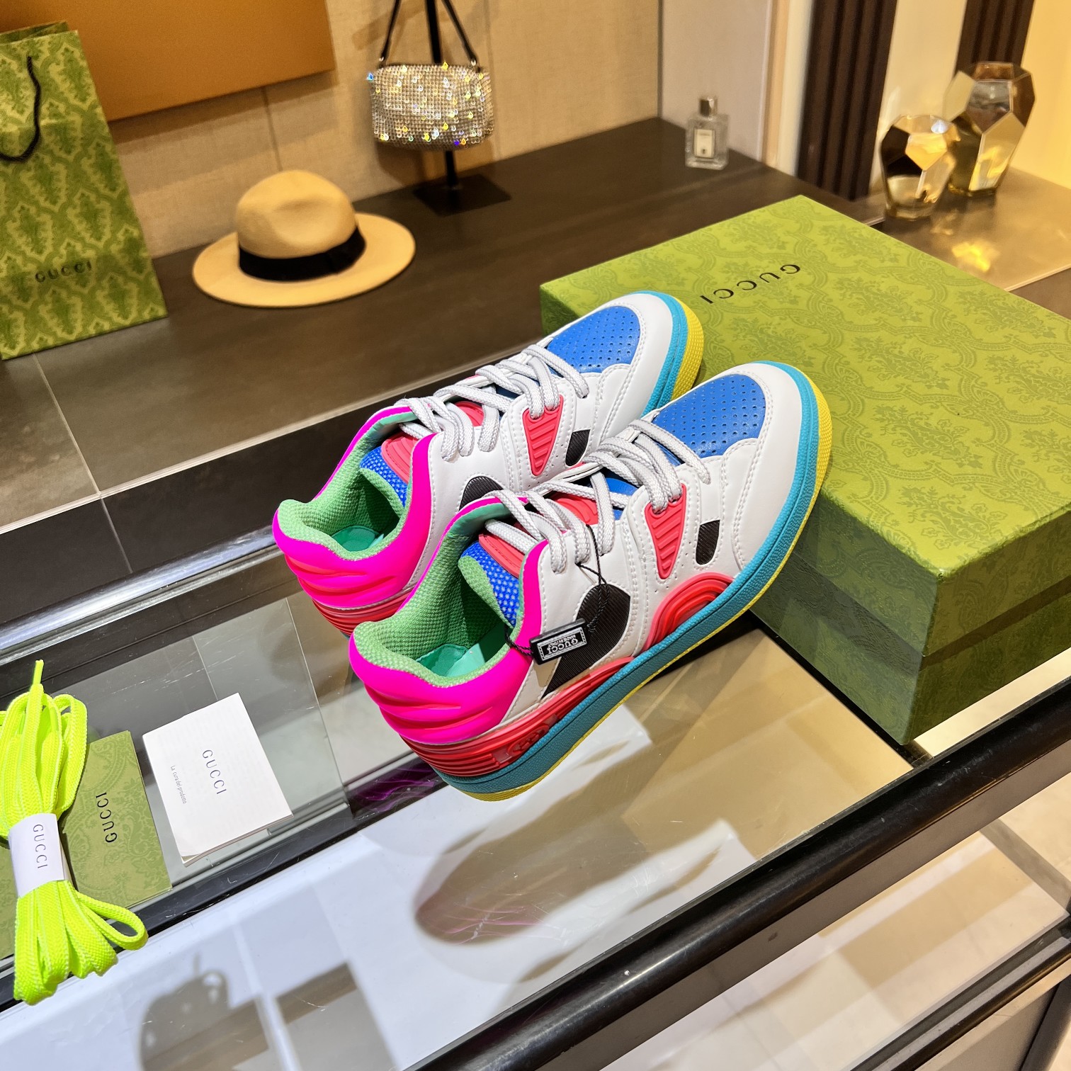 Gucci 2022 Low-Top Sneakers Multicolor