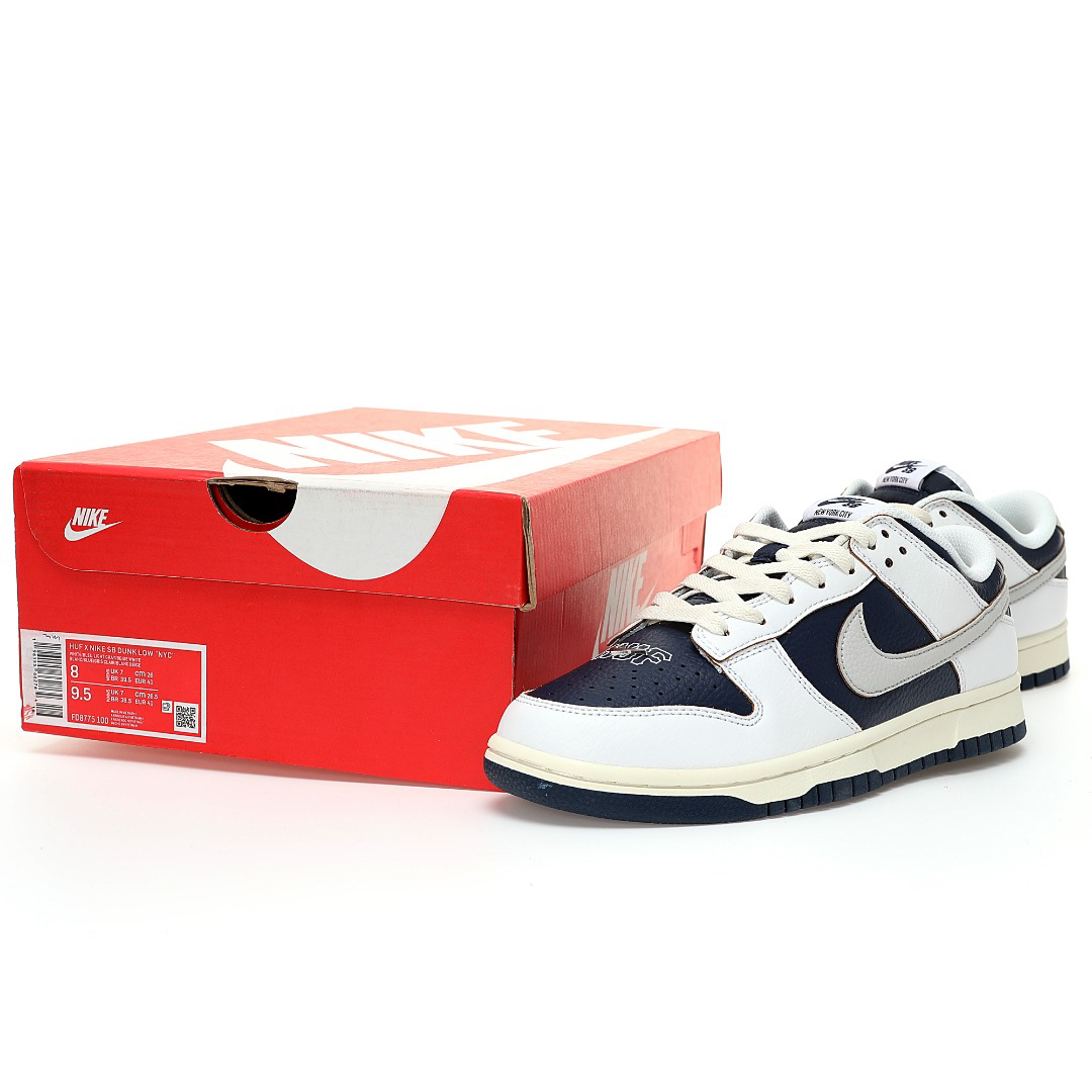 Nike SB Dunk Low HUF NYC Navy White