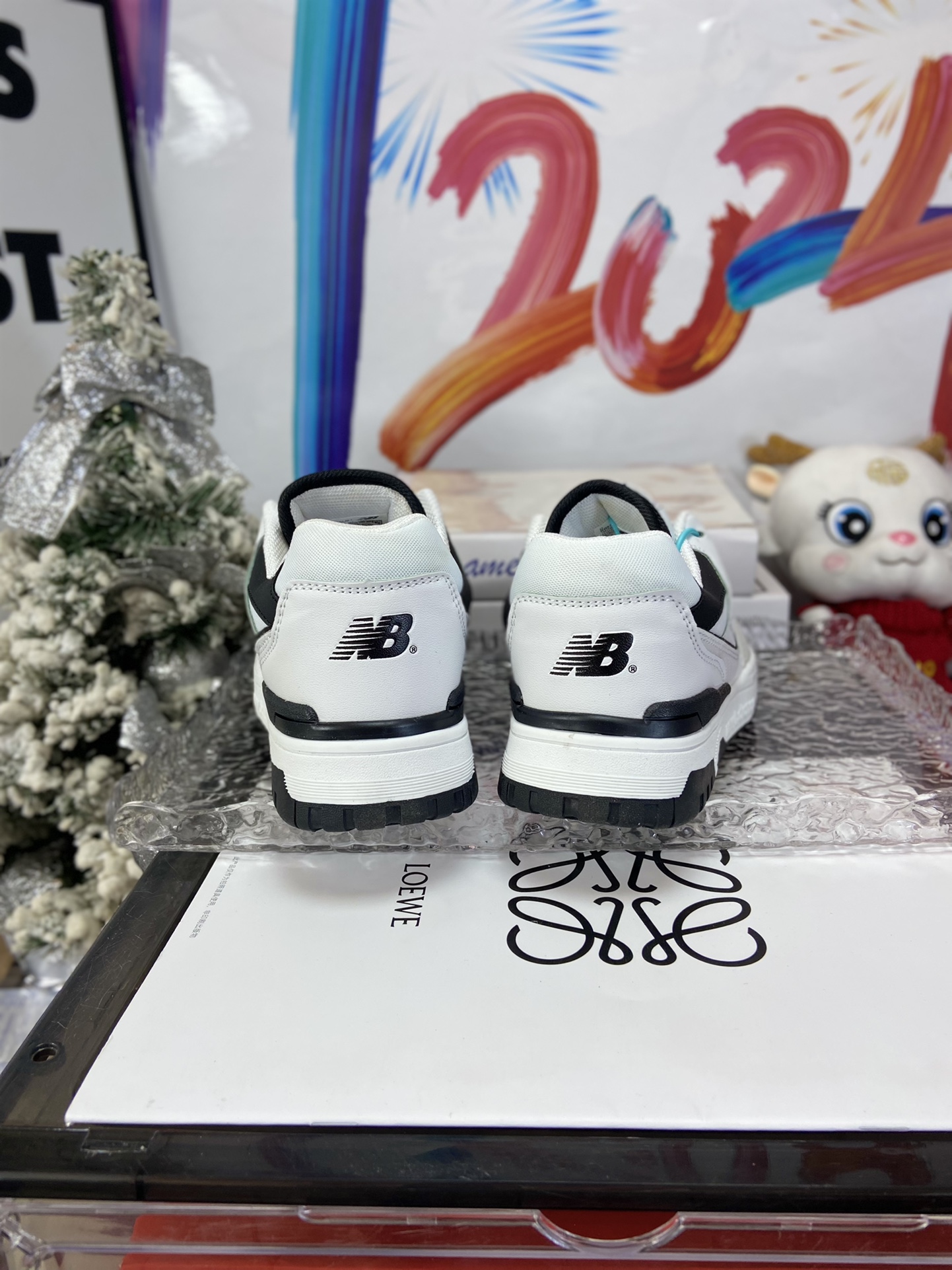 New Balance 550 Retro Sneakers White/Black