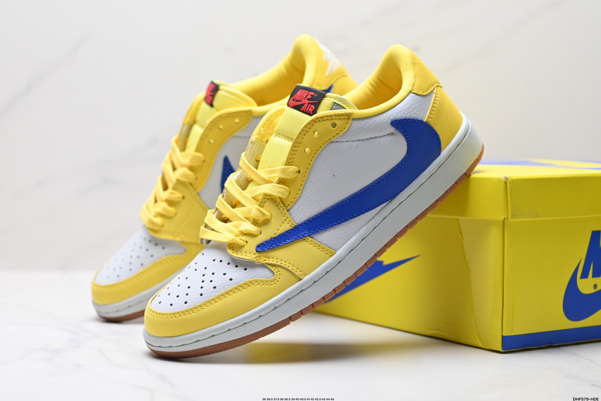 Nike Air Jordan 1 Low Yellow Blue