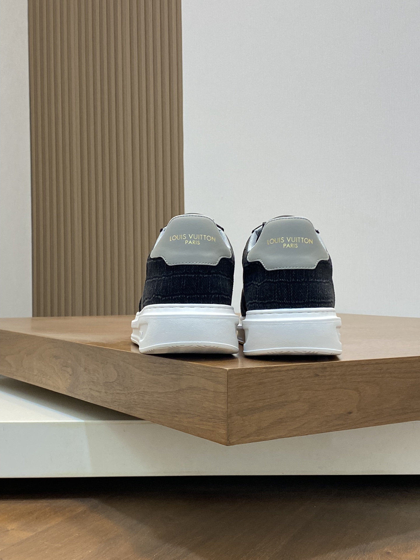 Louis Vuitton Monogram Low-Top Sneaker Black