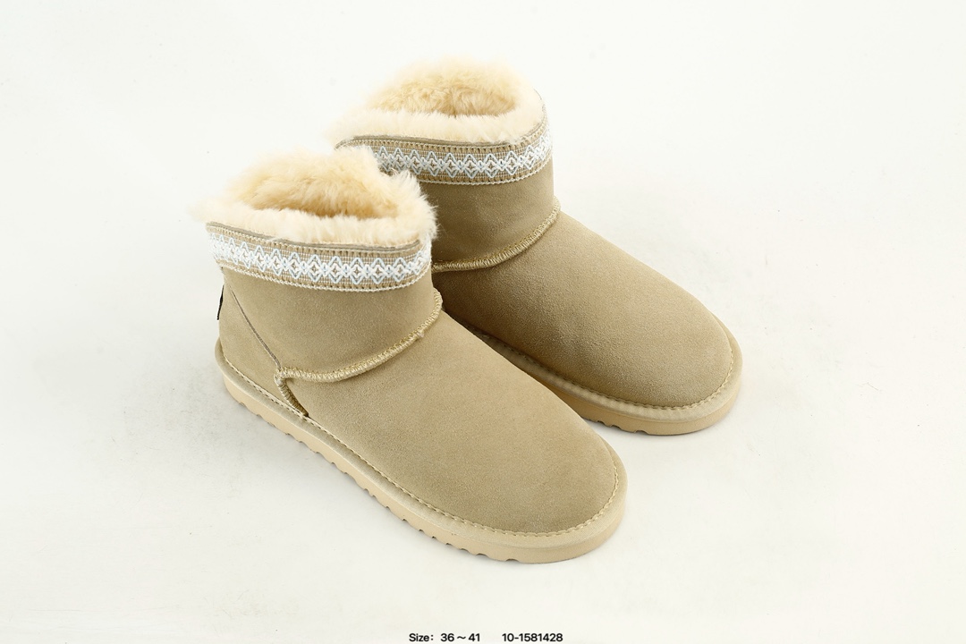 UGG Mini Shearling Boots Sand
