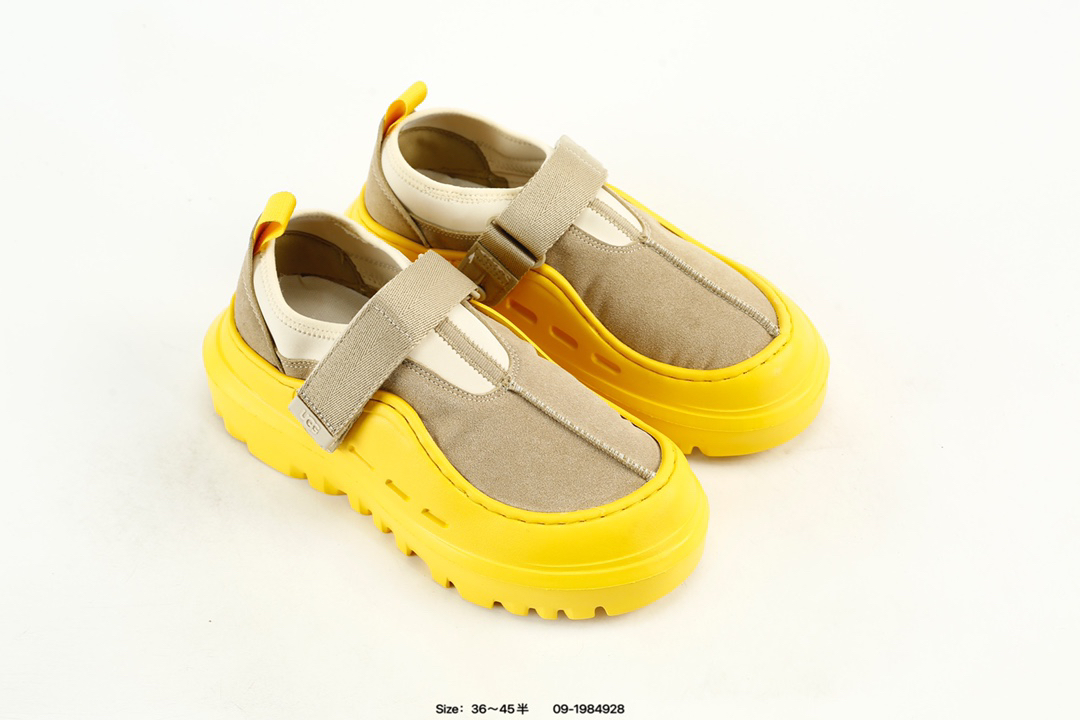 UGG Tasman Lowcut Platform Clog Yellow