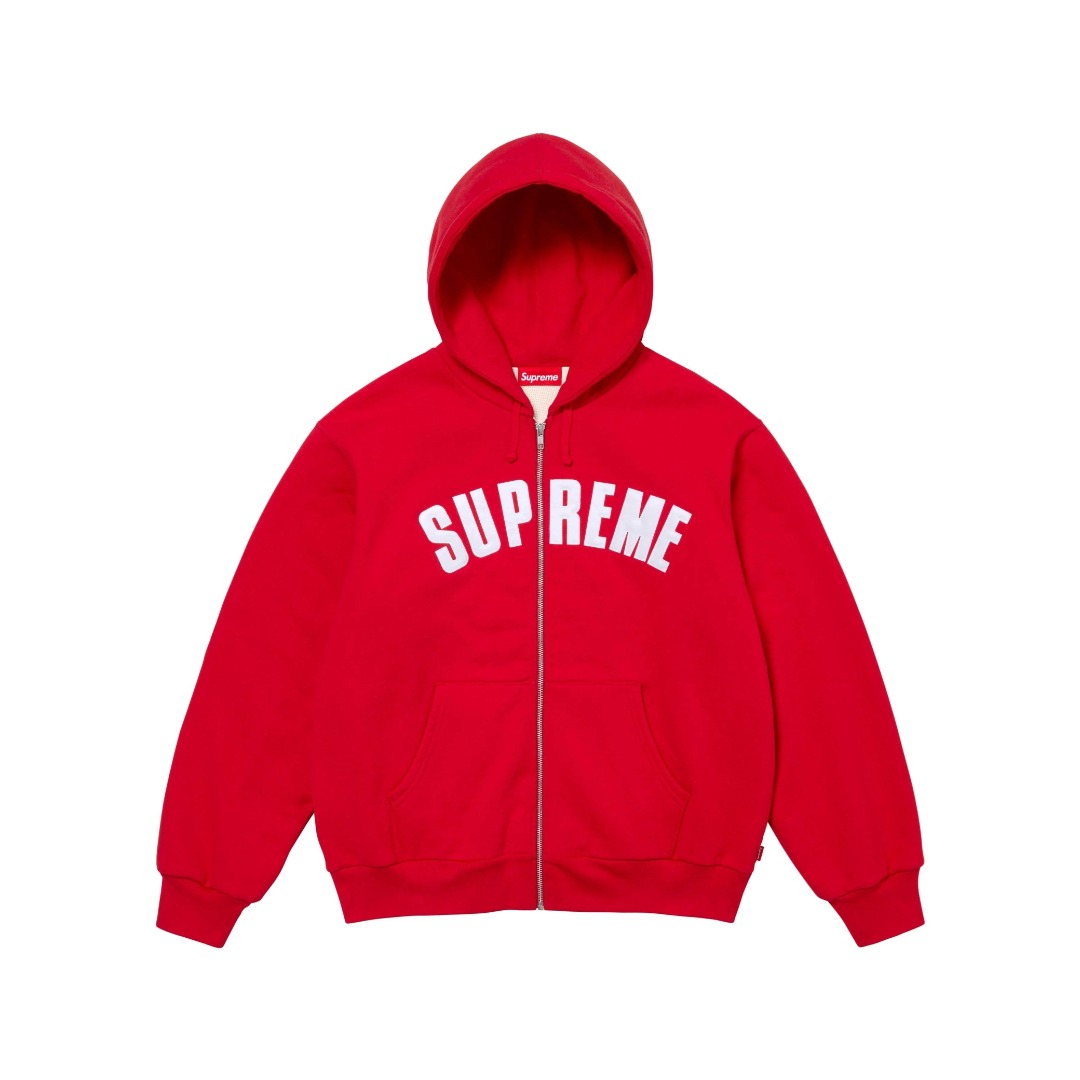 Supreme Thermal-Lined Zip Hoodie Multicolor