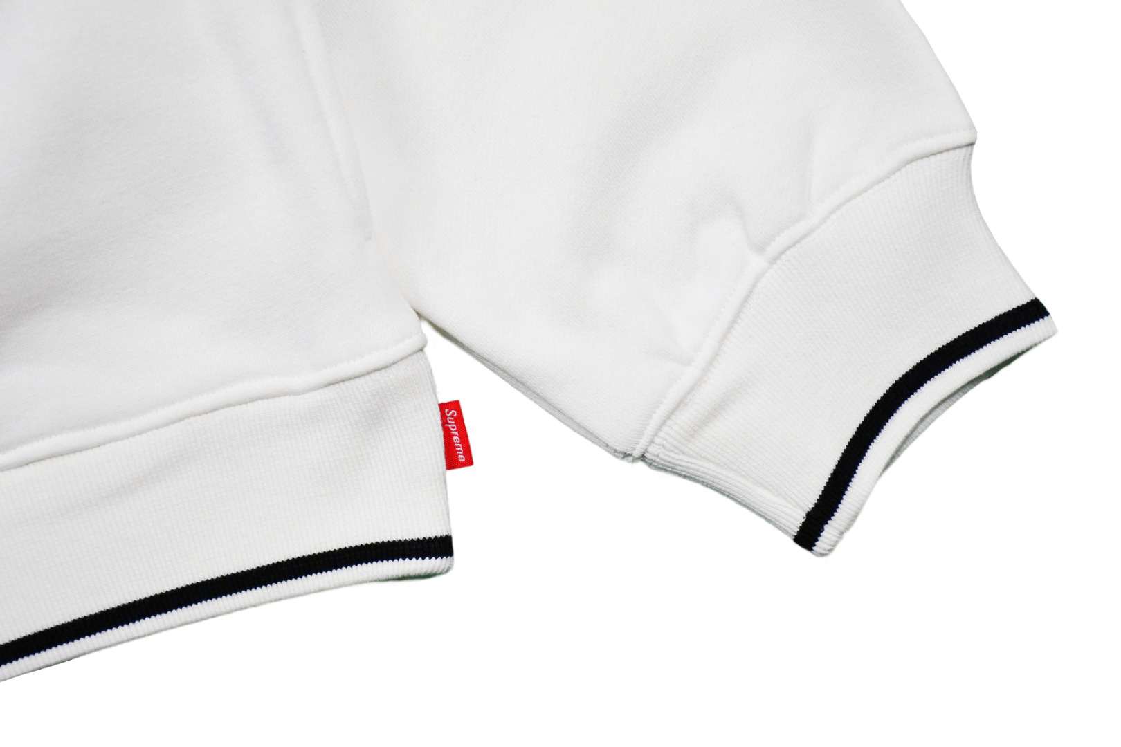 Supreme Milano Half-Zip Fleece White
