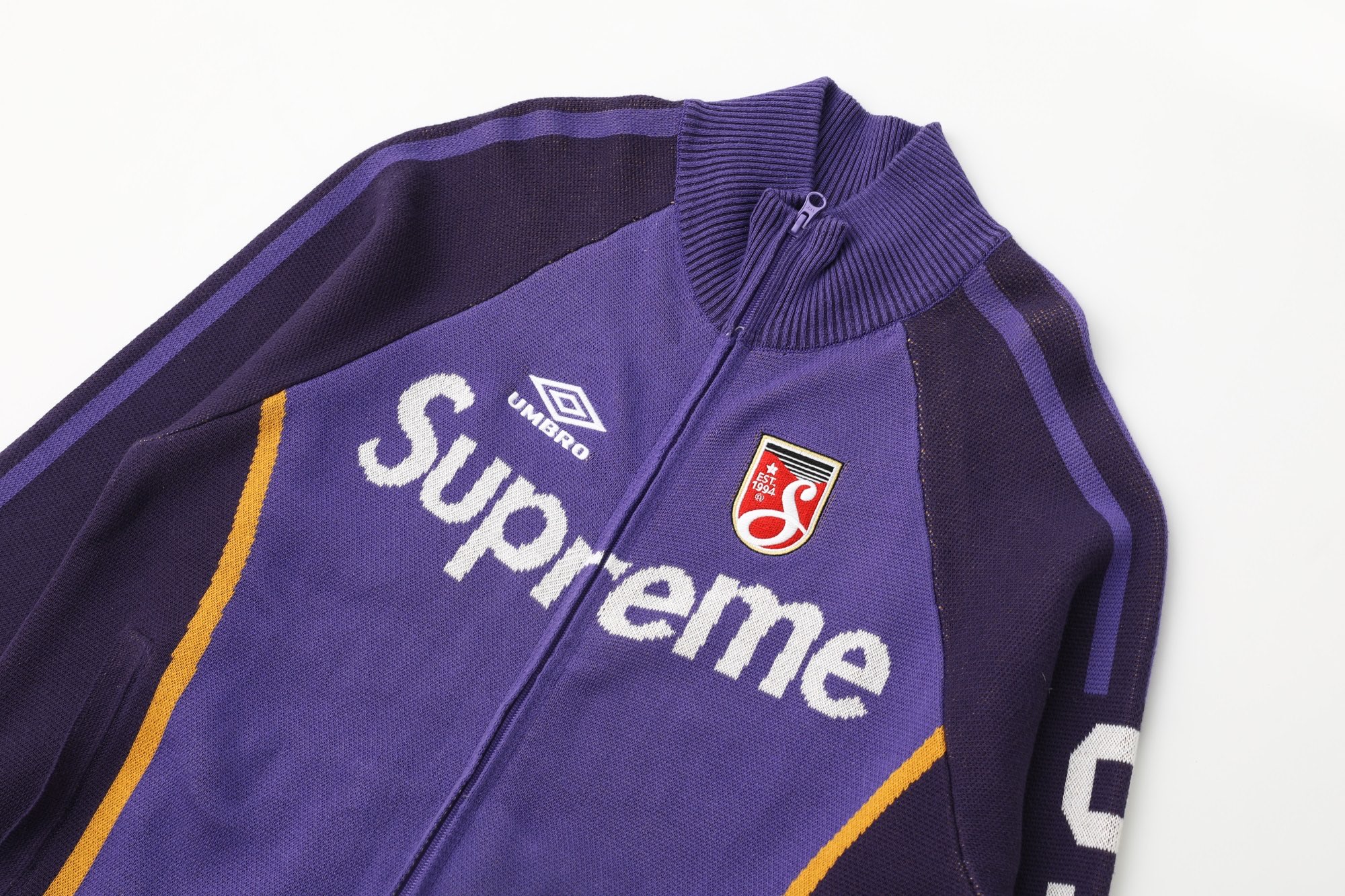Supreme x Umbro Zip-Up Knit Jacket Multicolor