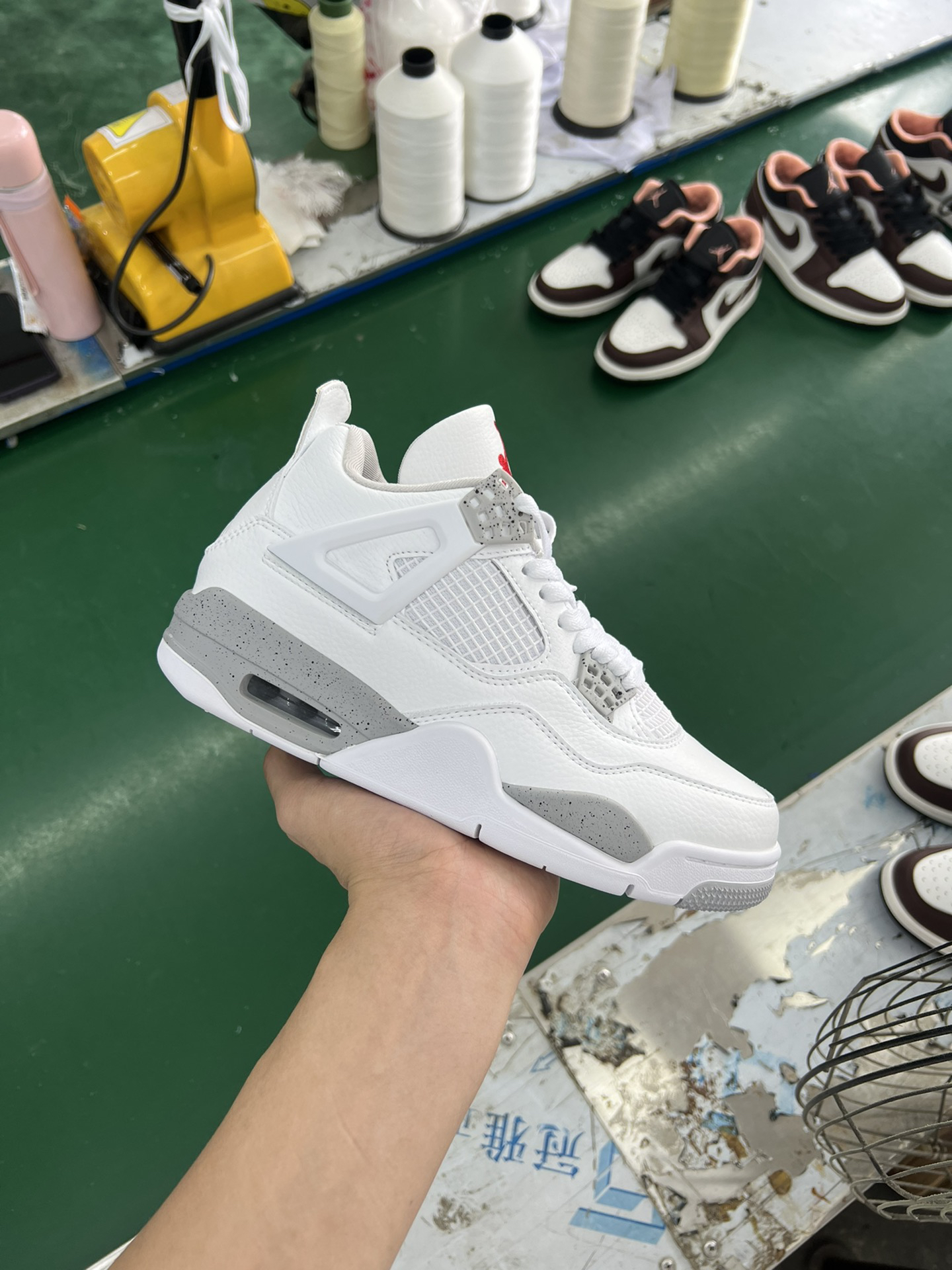 Jordan AJ4 Retro Sneakers Multicolor