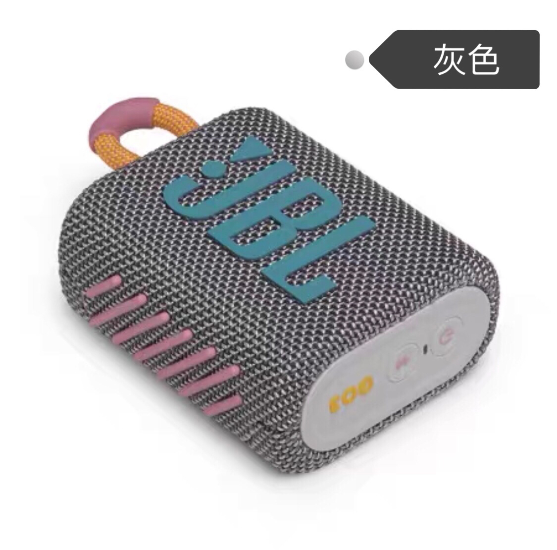 JBL GO 3 Portable Bluetooth Speaker Black