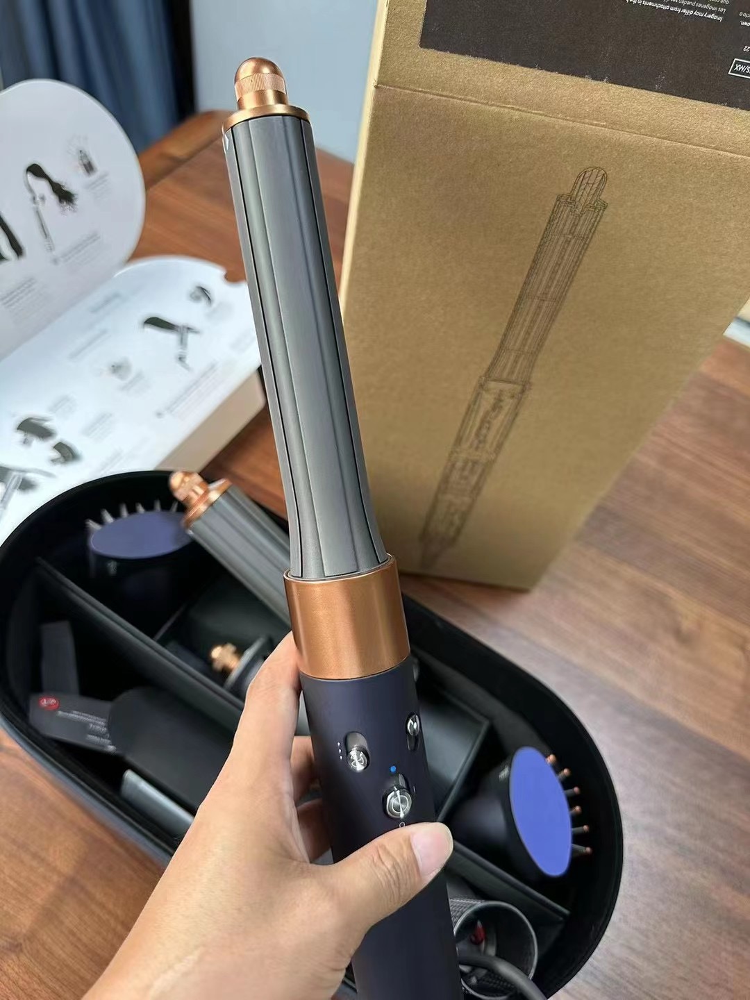 Dyson Airwrap Complete Long Styler Prussian Blue