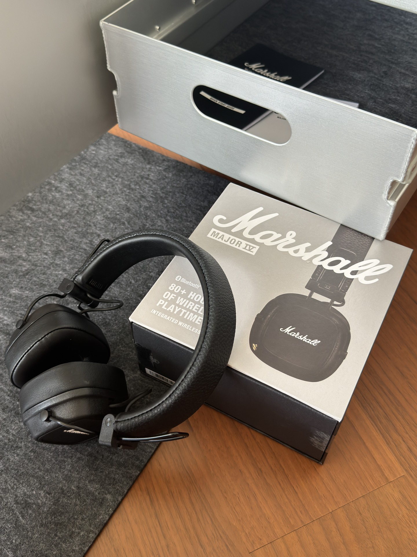 Marshall Major IV Wireless On-Ear Headphones Black