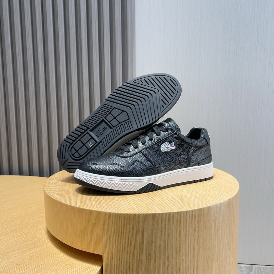Lacoste Classic Leather Casual Sneakers Black