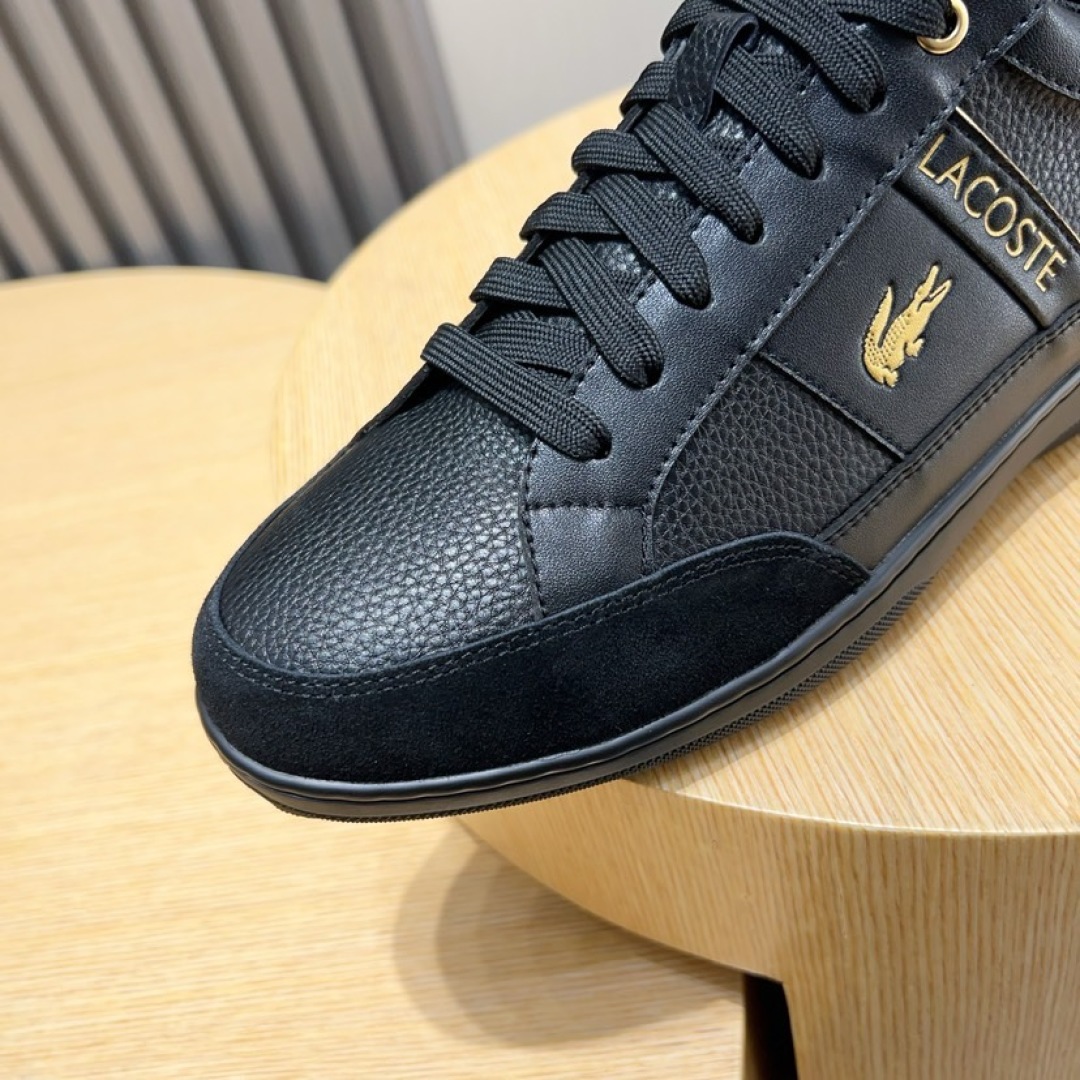Lacoste Classic Leather Casual Sneakers Black